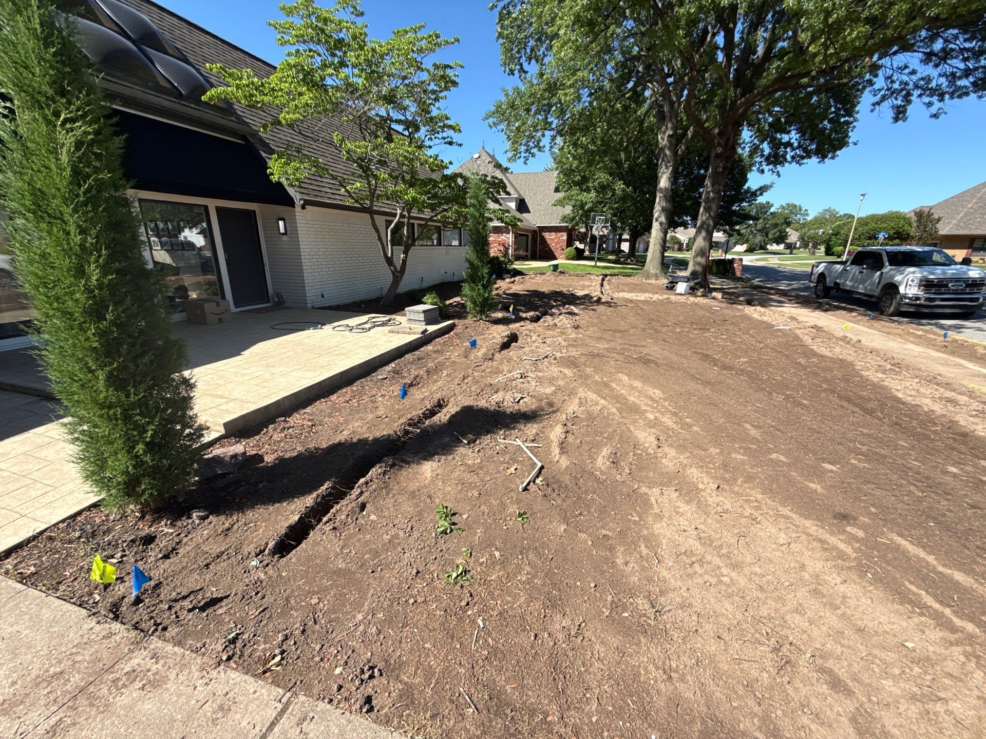 Project in Broken Arrow by Greenscapes Outdoor