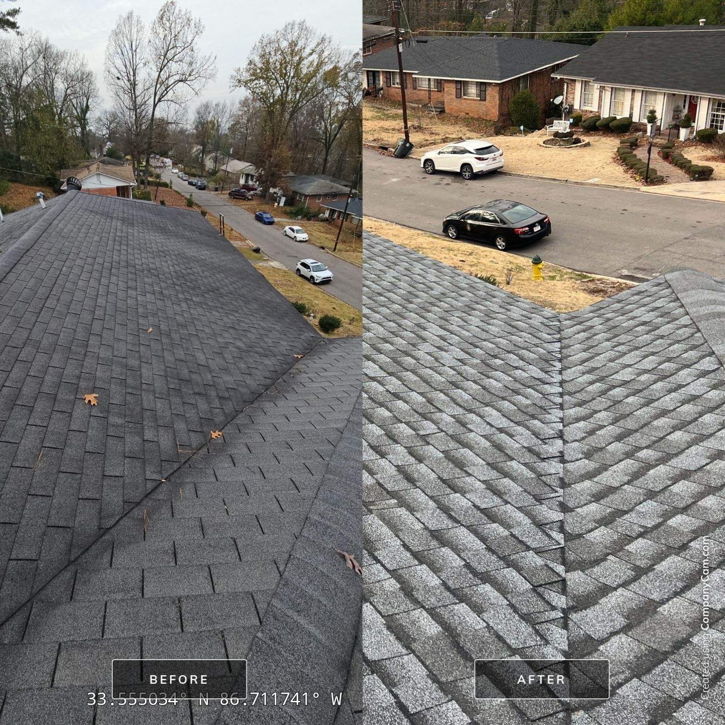 Residential Roof Replacement in Birmingham (Pewter Gray) by The Roofing Dudes