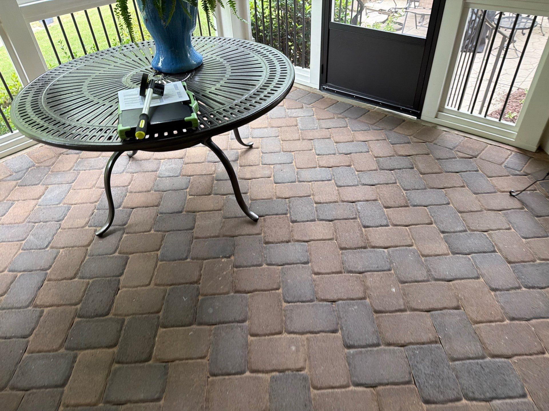 Pavers using Concrete Sealant by DuraSeal