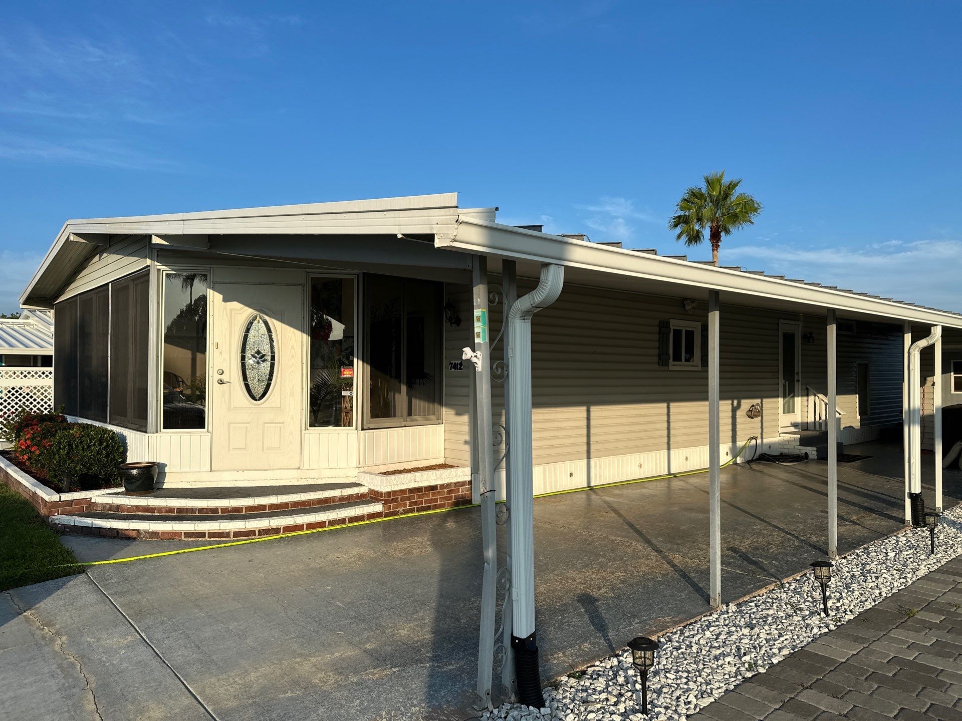 🏡 Mobile Home Soft Wash – Colony Cove, Ellenton, FL by Sunshine AquaWash