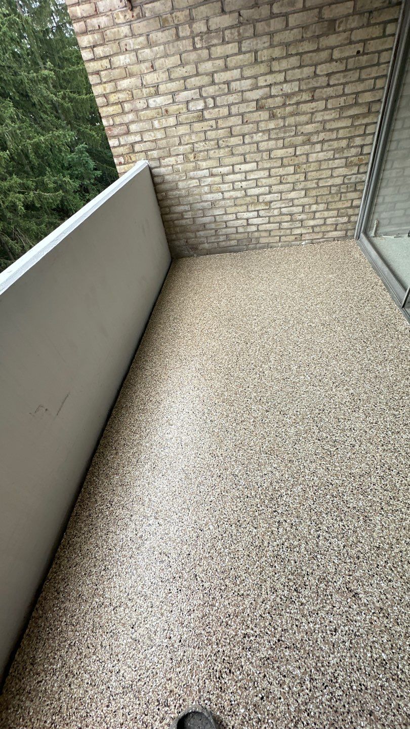 Balcony Project in Bethel Park by Floors in a Day, Inc