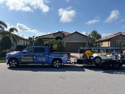 Paver Pool Deck, Driveway & Concrete Tile Roof Cleaning in River Strand, Bradenton, FL | Sunshine AquaWash