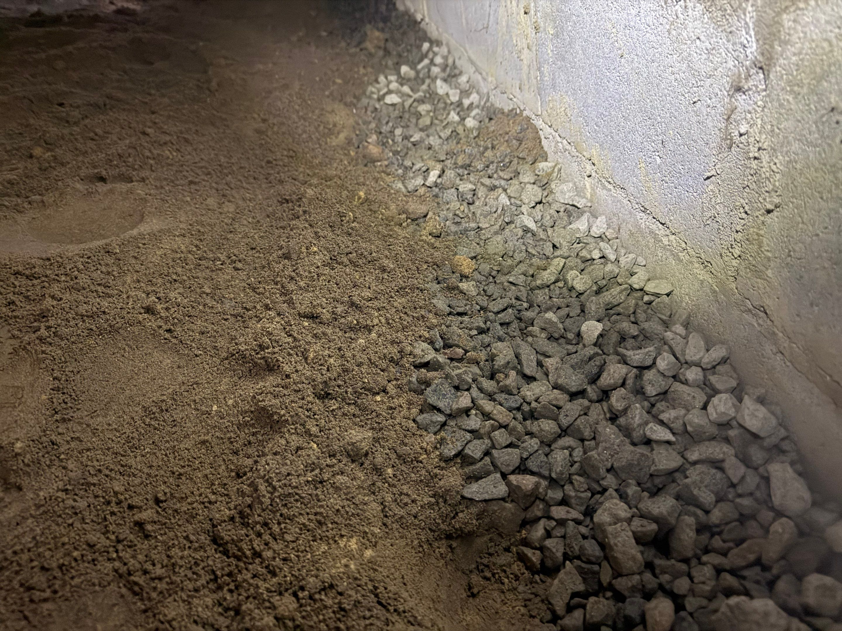 Project in Franklin by Patriot Crawl Space Repairs