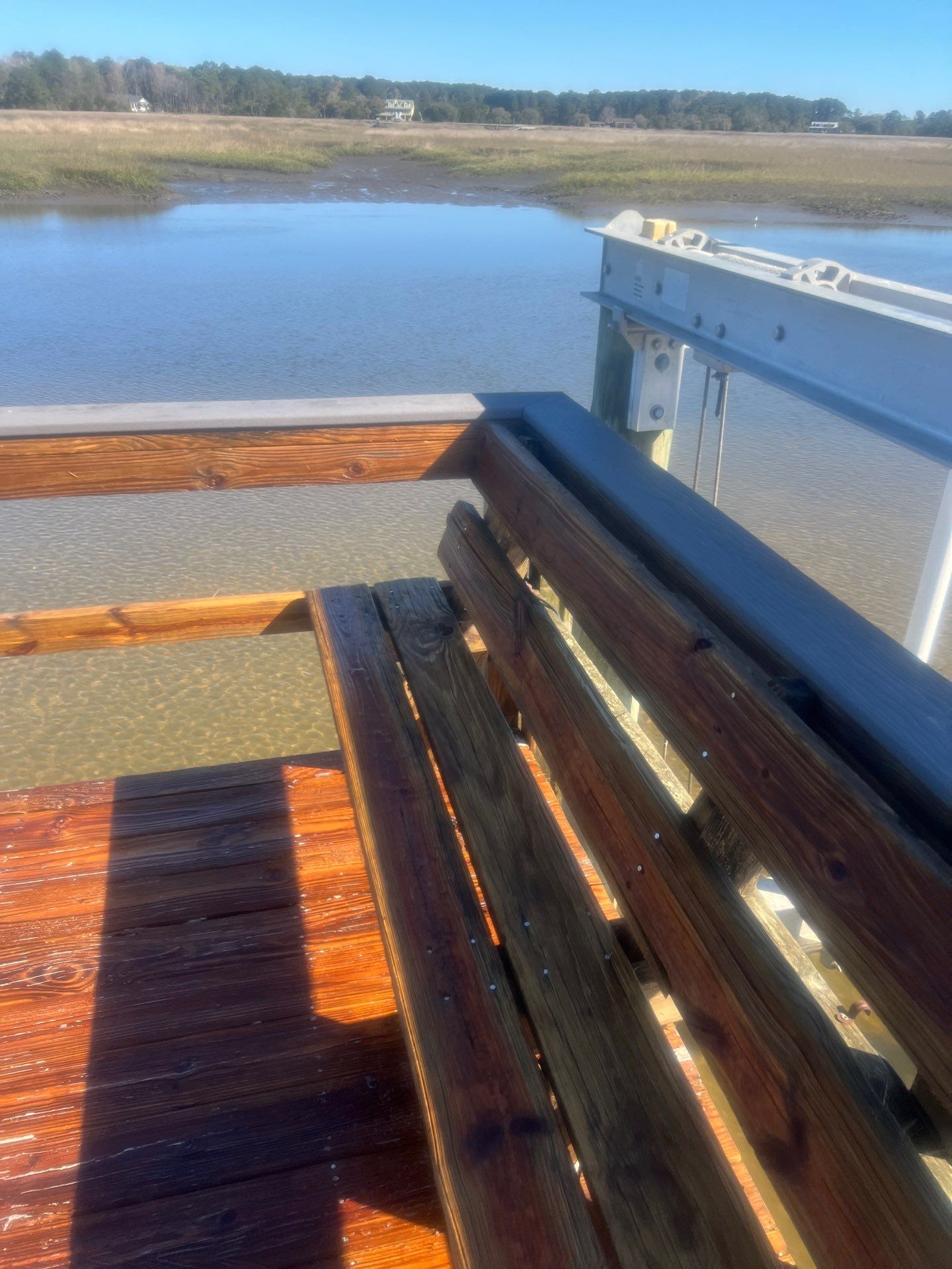 Dock using Wood Sealant by DuraSeal