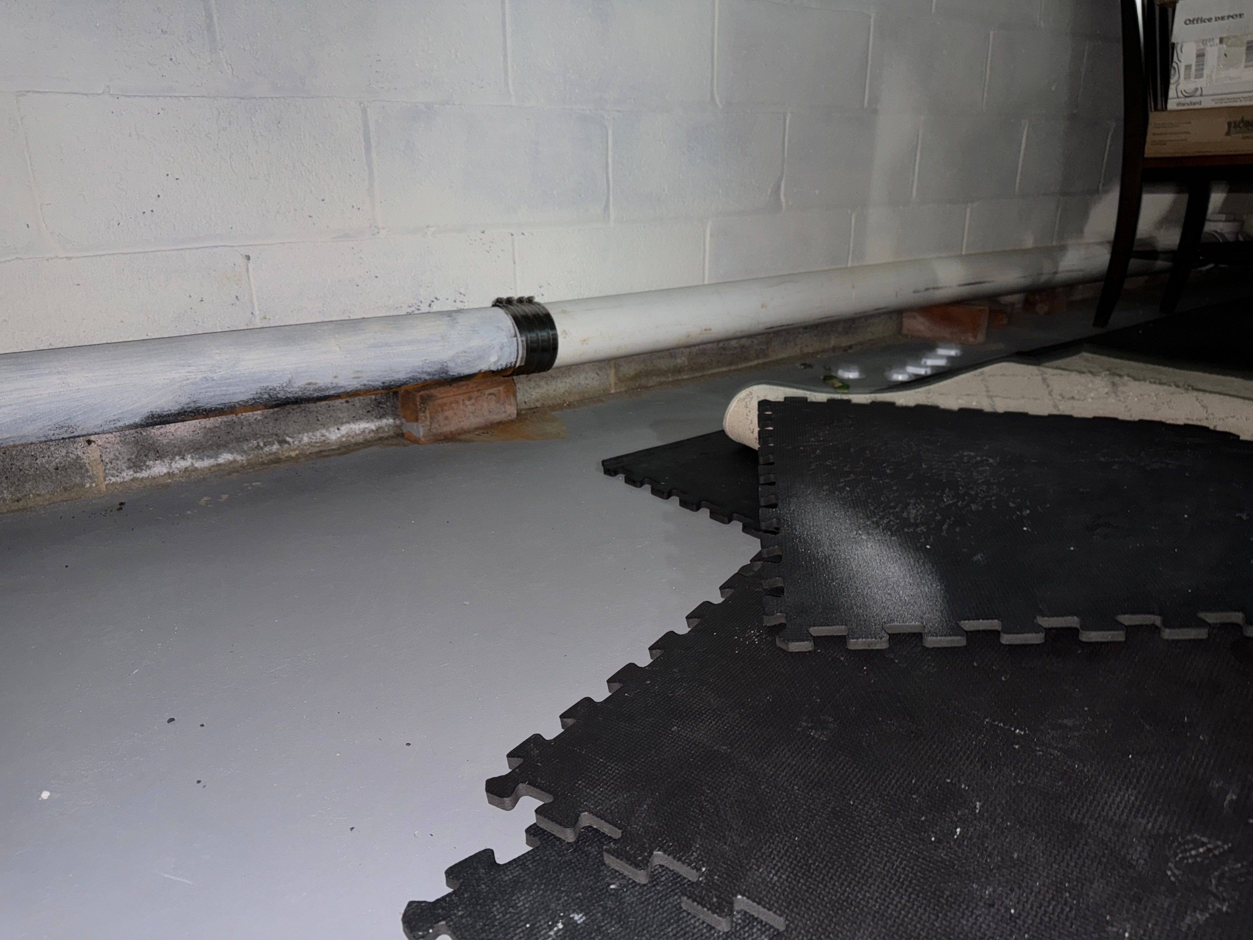 Interior French Drain Boonton NJ by Pure Service Pro, LLC 