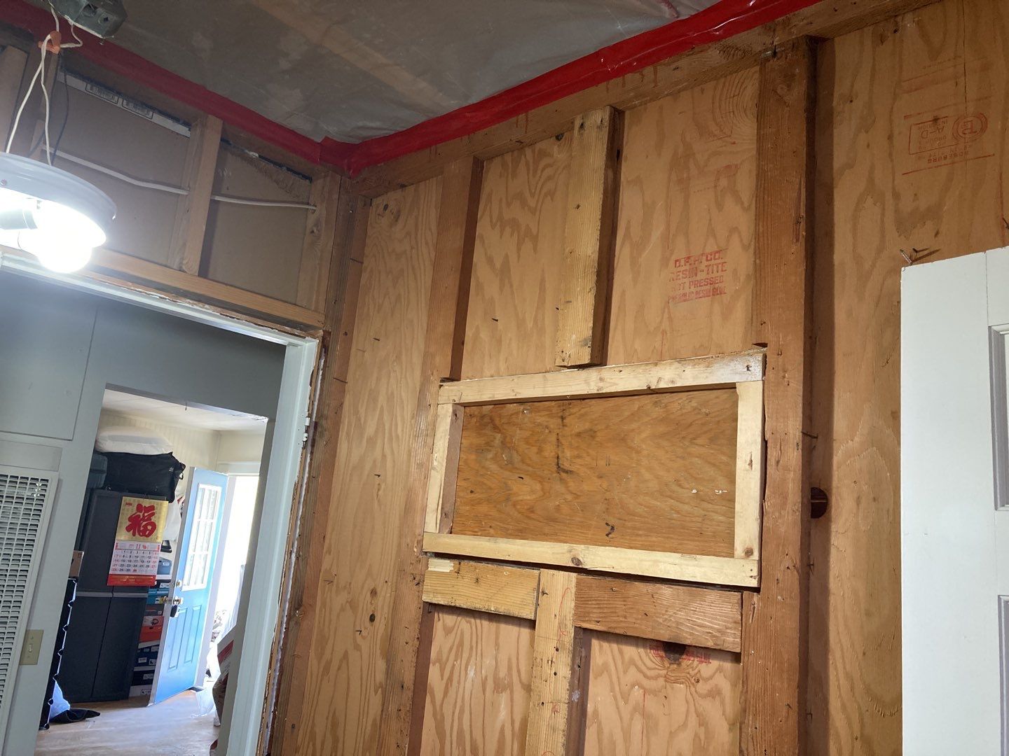 Water Damage in Bathroom by Accountable Home Services