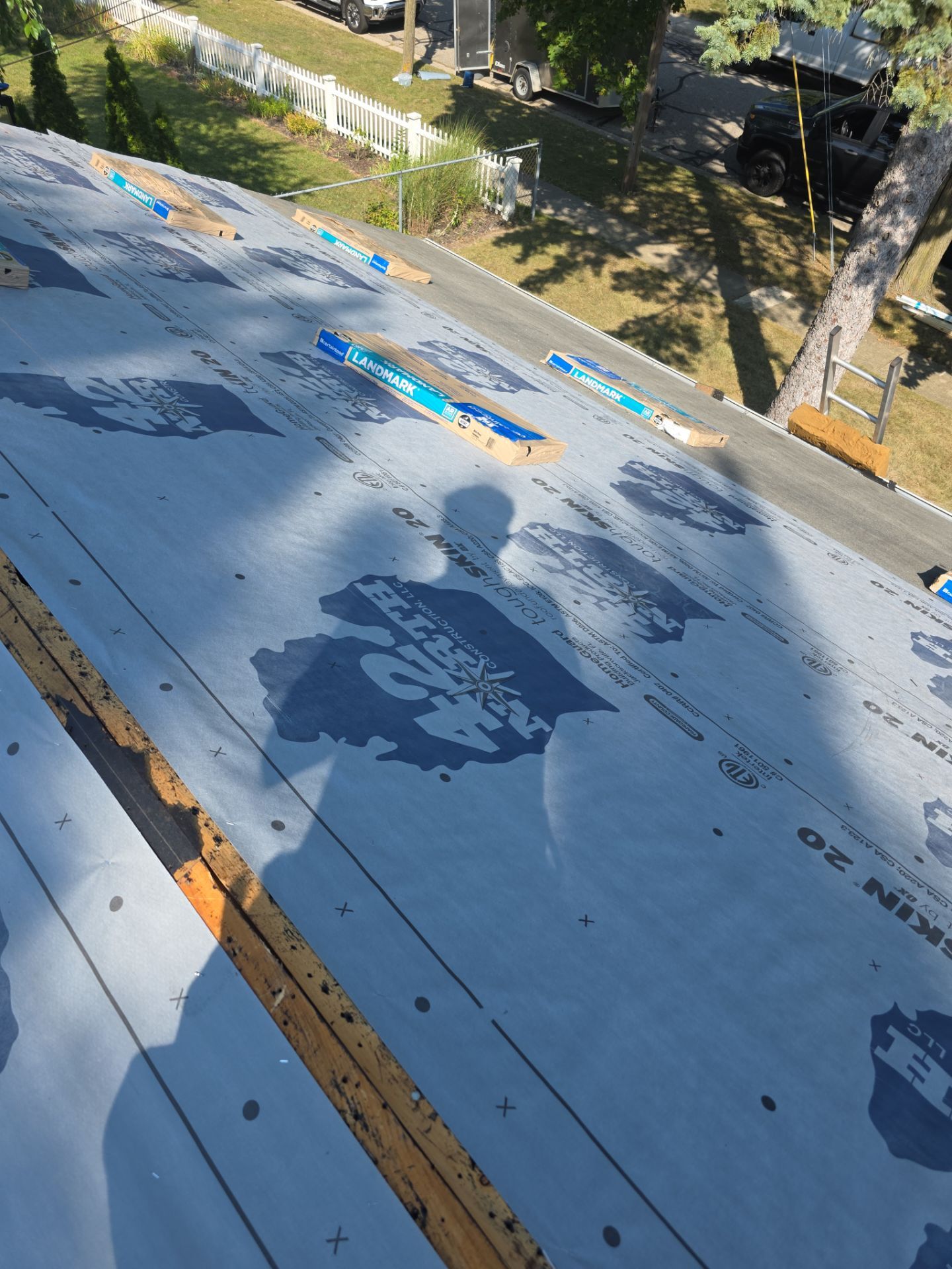 New Roof for House and Detached Garage! by 42 North Construction, LLC.