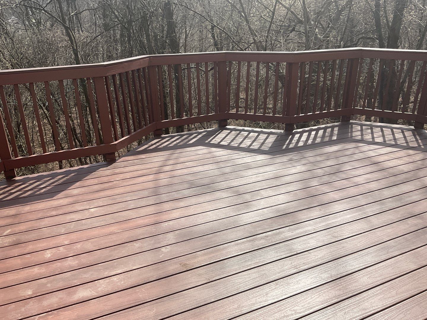Deck Installation using New Composite Deck Board by Alpha Design Services