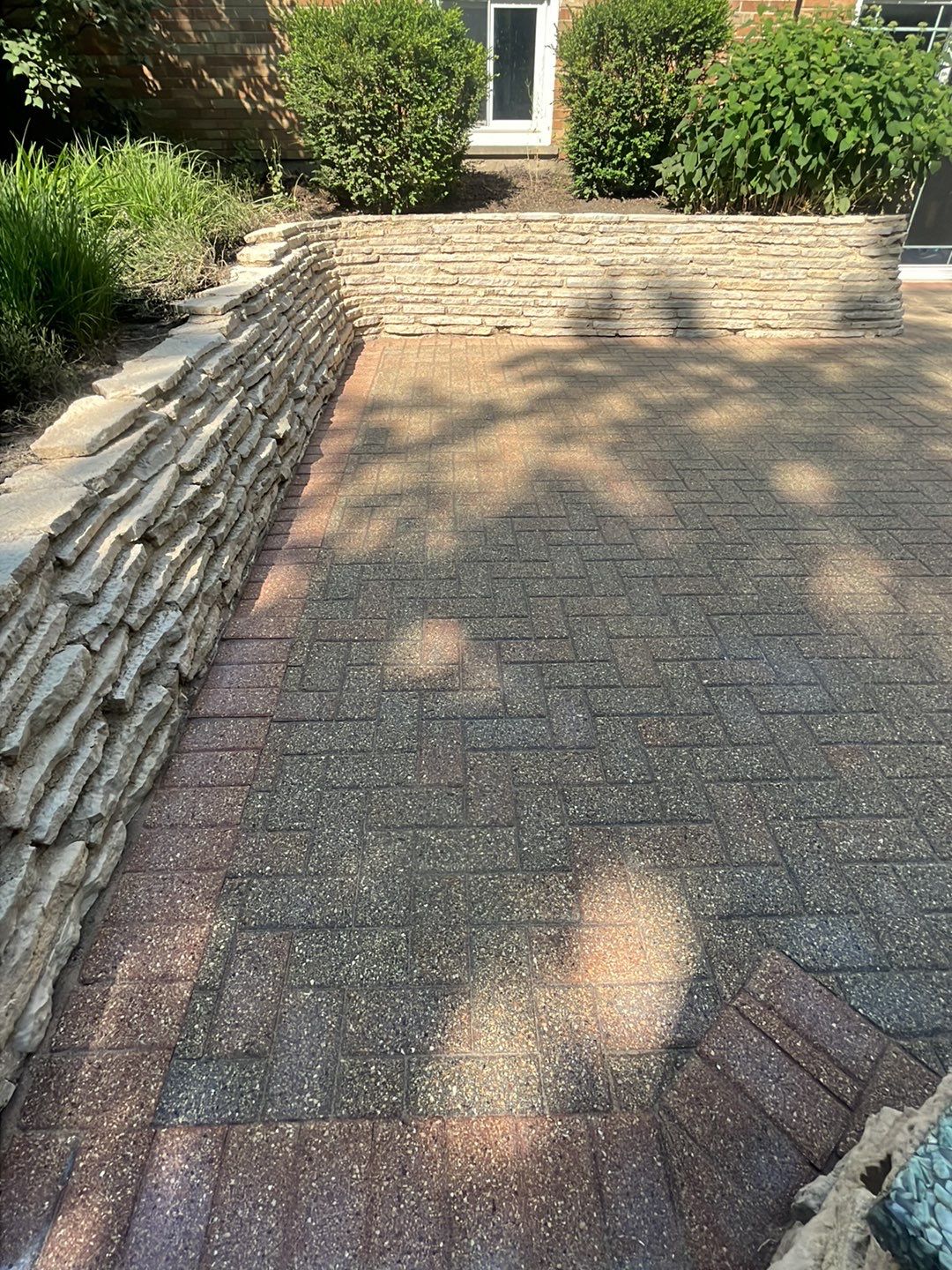 Brick paver clean, sand and seal. using Surebond SB-1300 by Northern Power Washing LLC.