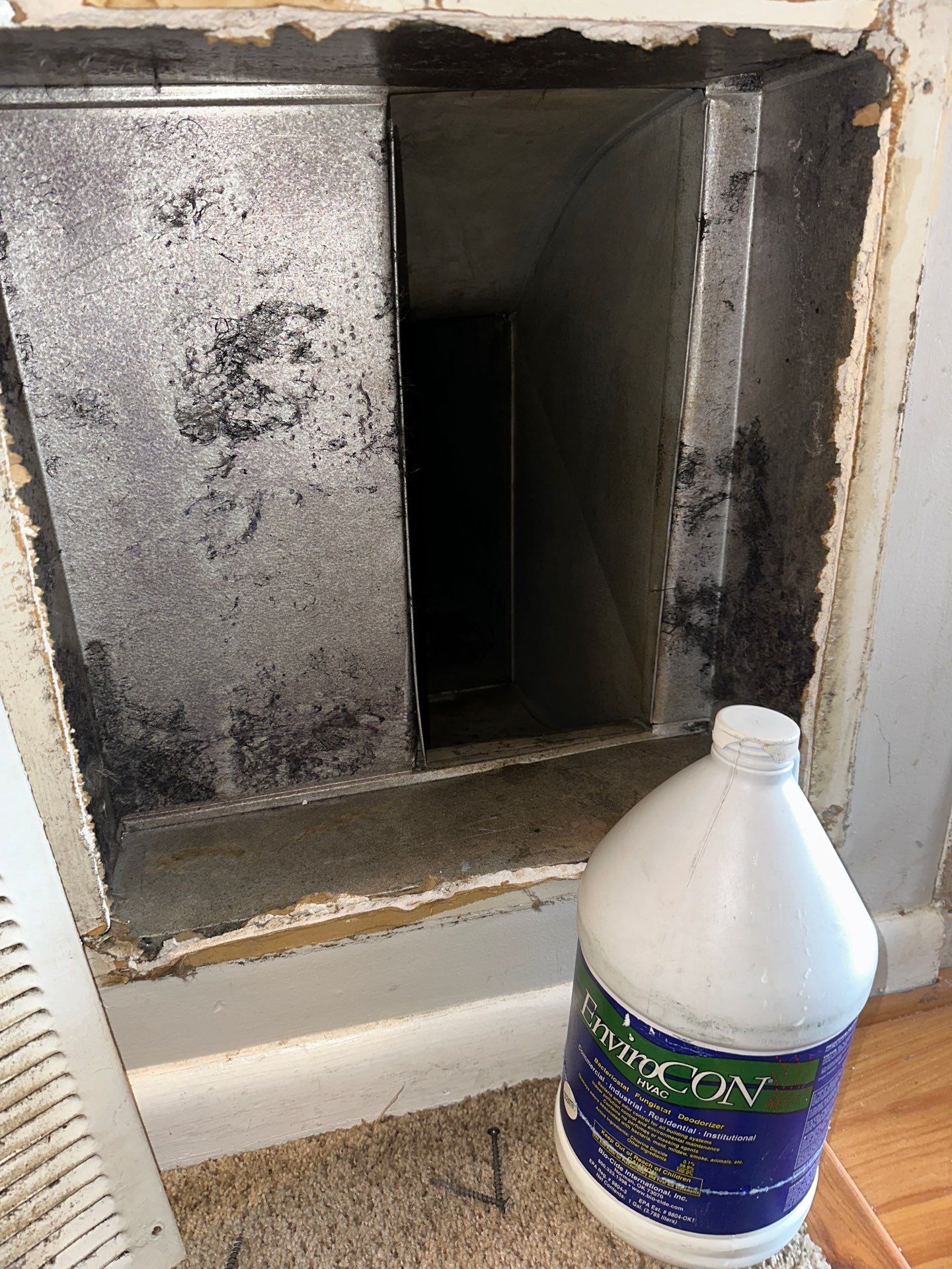 Air duct cleaning using Hypervac by Pronto Air Duct Cleaning