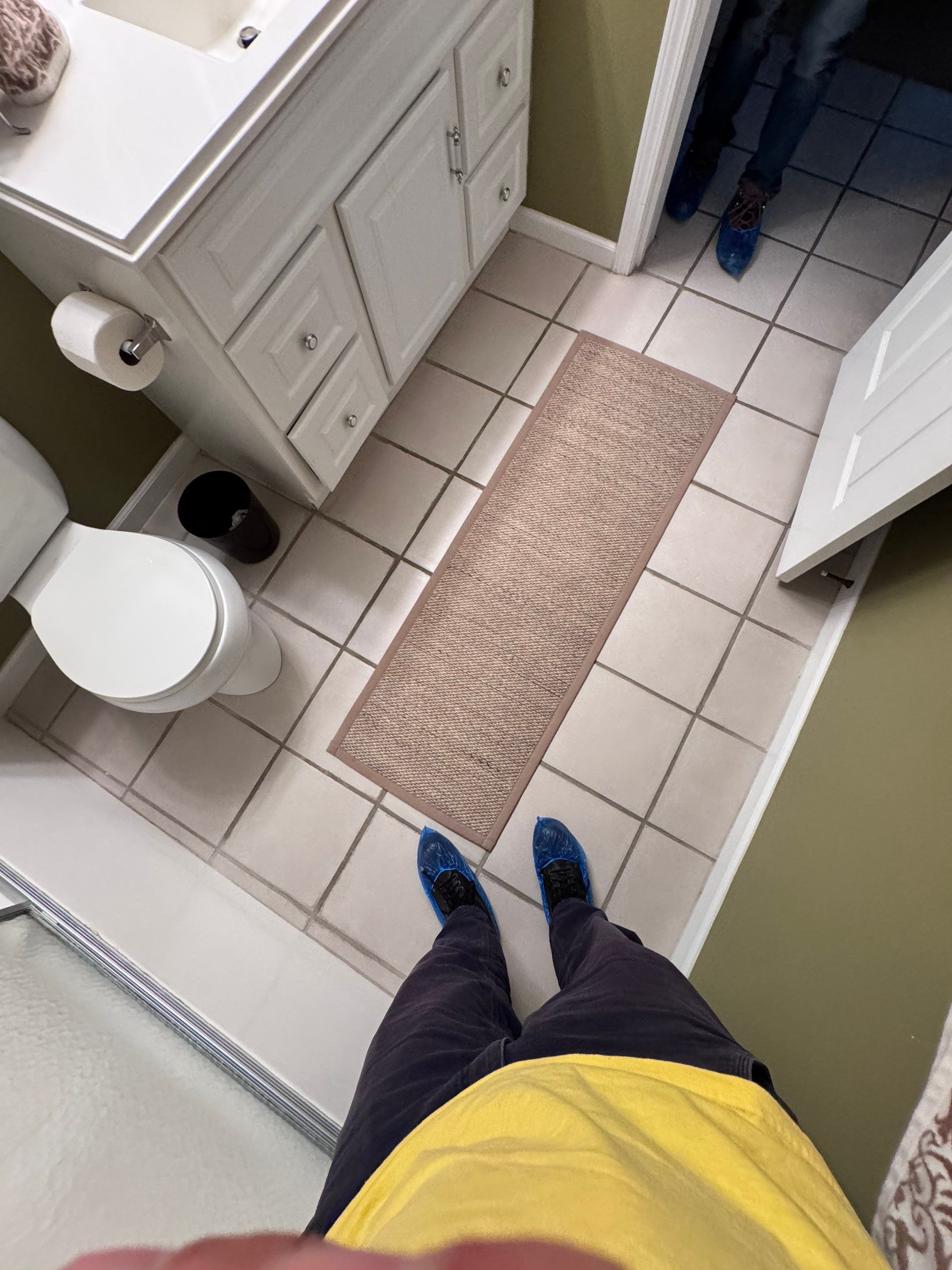 Basement bathroom renovation by Prudencio