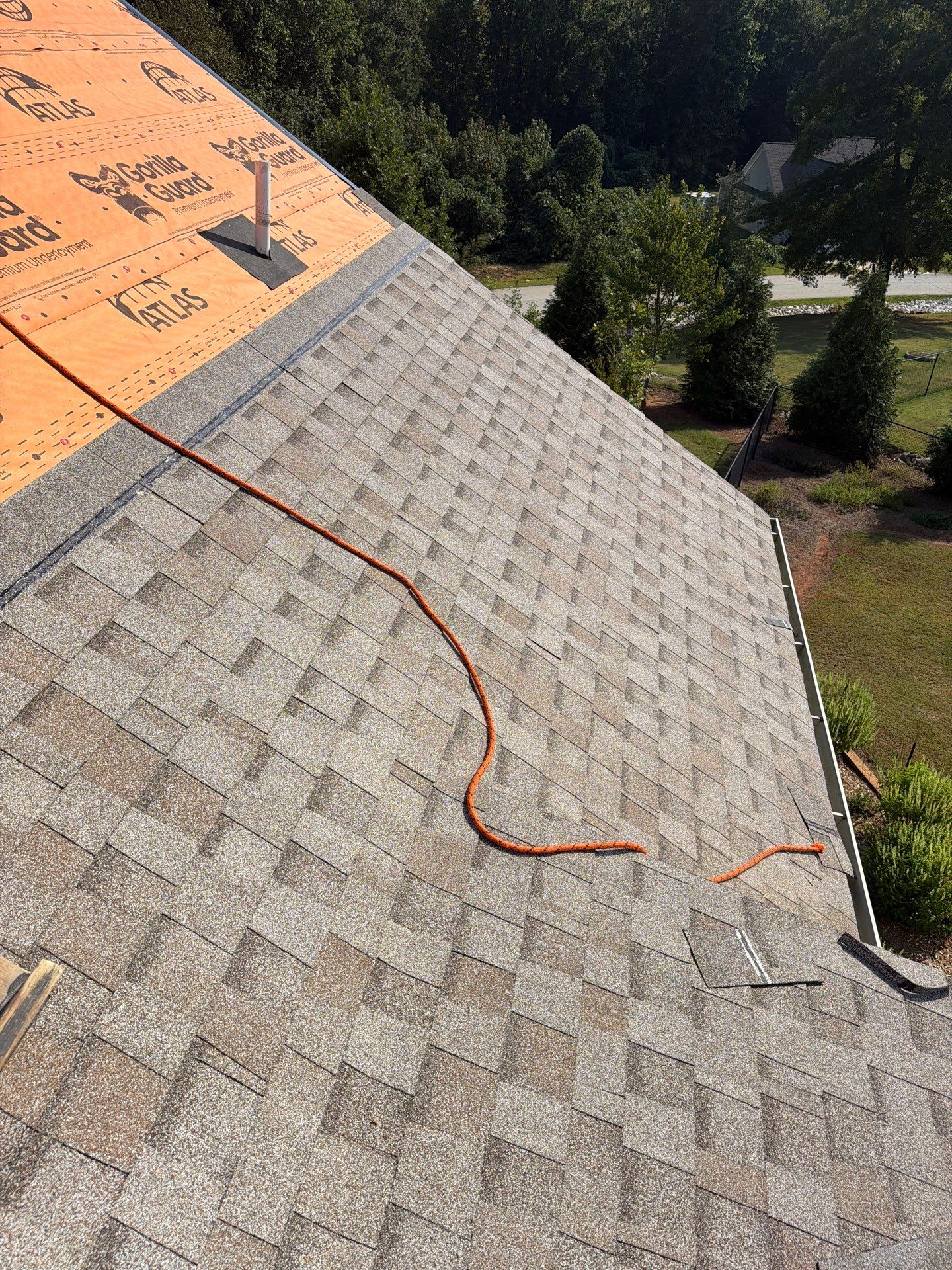 Insurance Covered Full Replacement with Atlas 25 Year Labor & 50 Year Manufacture Warranty by Roofsters