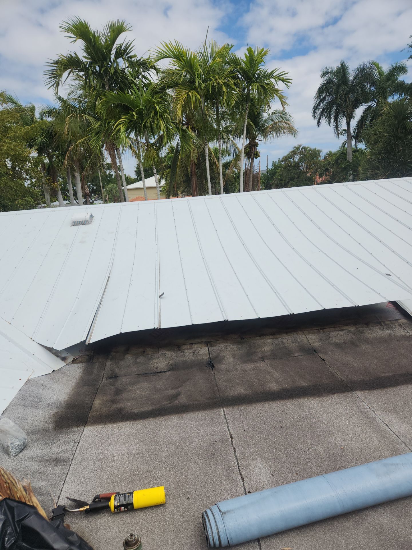Metal Roof Maintenance and Fascia Replacement in Delray Beach by Aastro Roofing