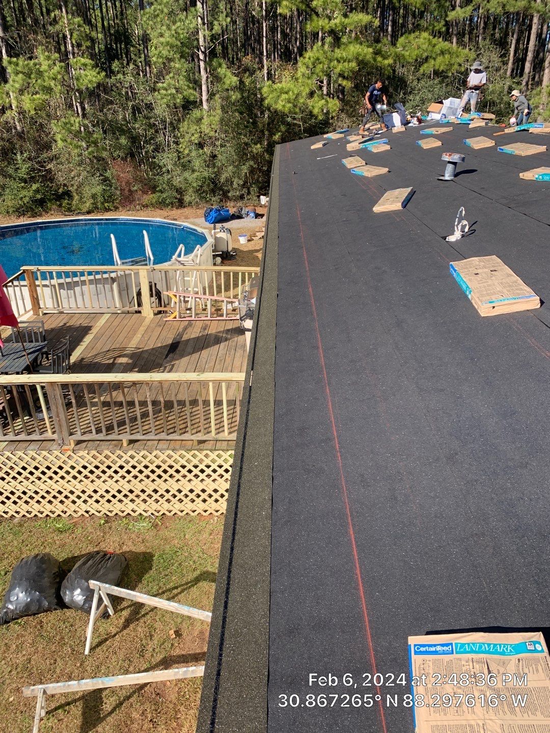 Roof replacement: 8455 Jack Williams Rd • Wilmer, AL 36587 by American Roofing & Construction LLC