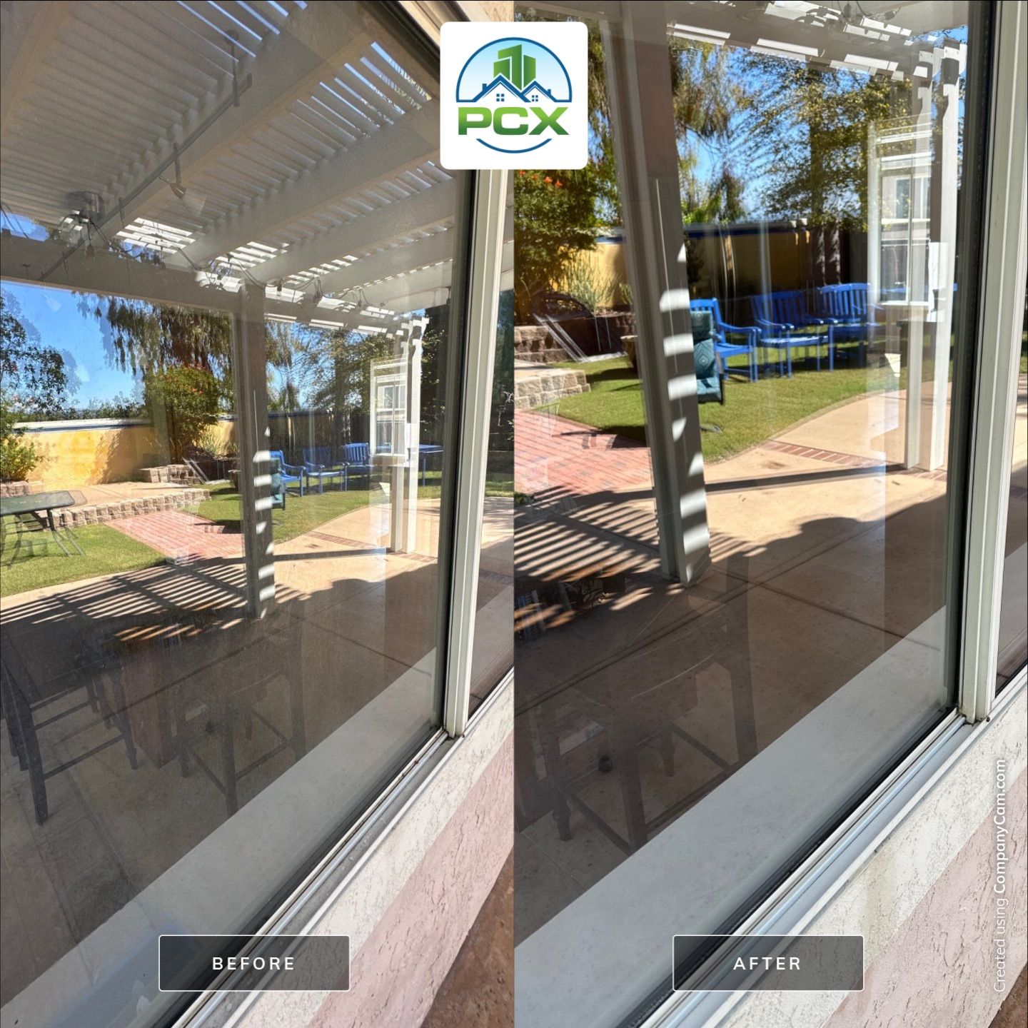 House Washing, Concrete Cleaning, and Window Washing with a Side of Gutters by Property Cleaning Experts