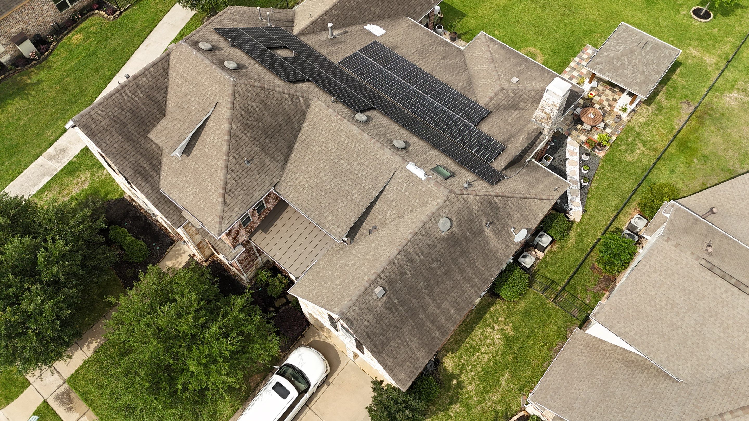 Residential Roofing Installation using IKO Dynasty by Core Four Roofing