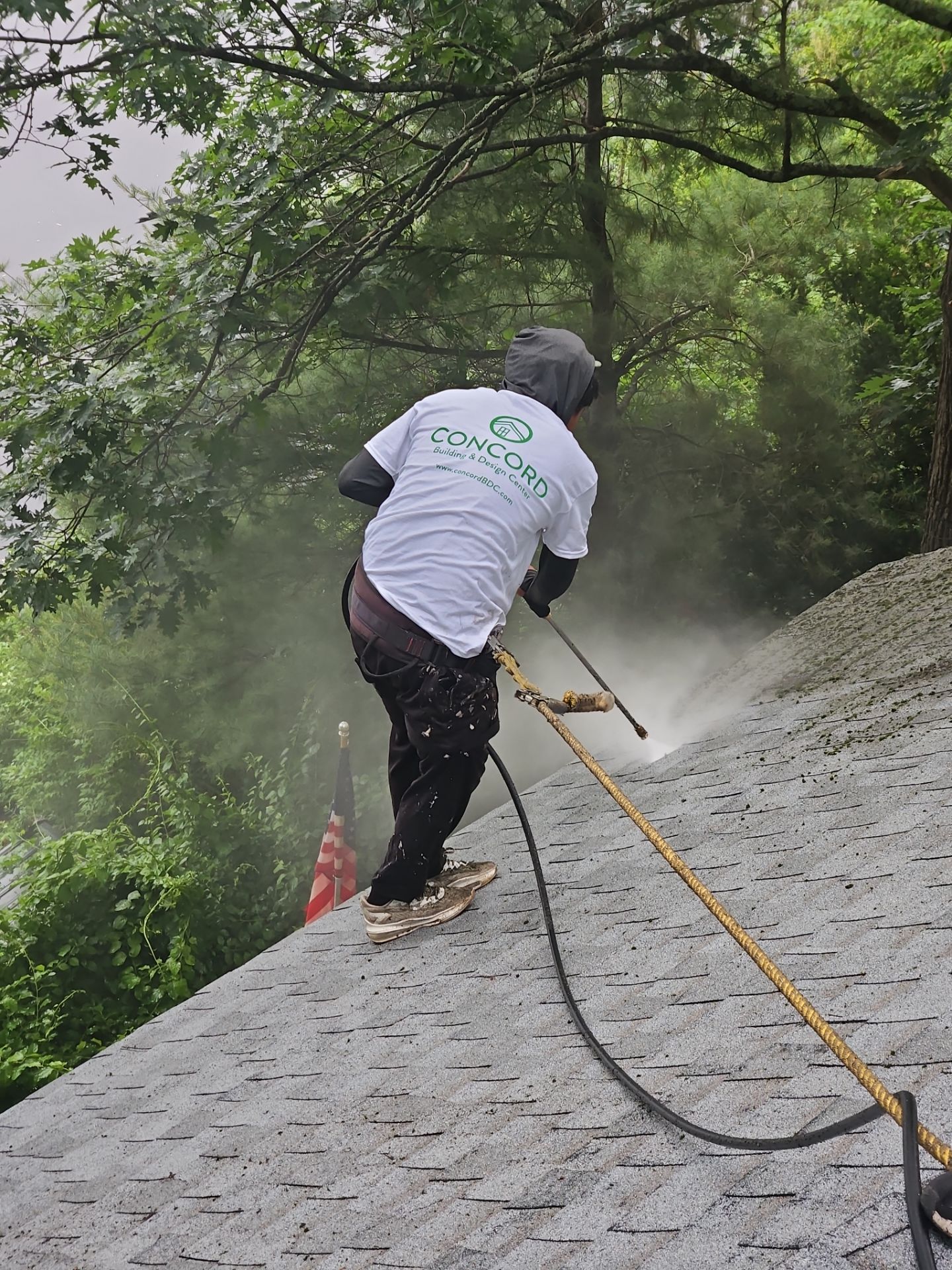Leak Repair & Roof Wash – Groton, MA by Mighty Dog Roofing of Greater Middlesex County