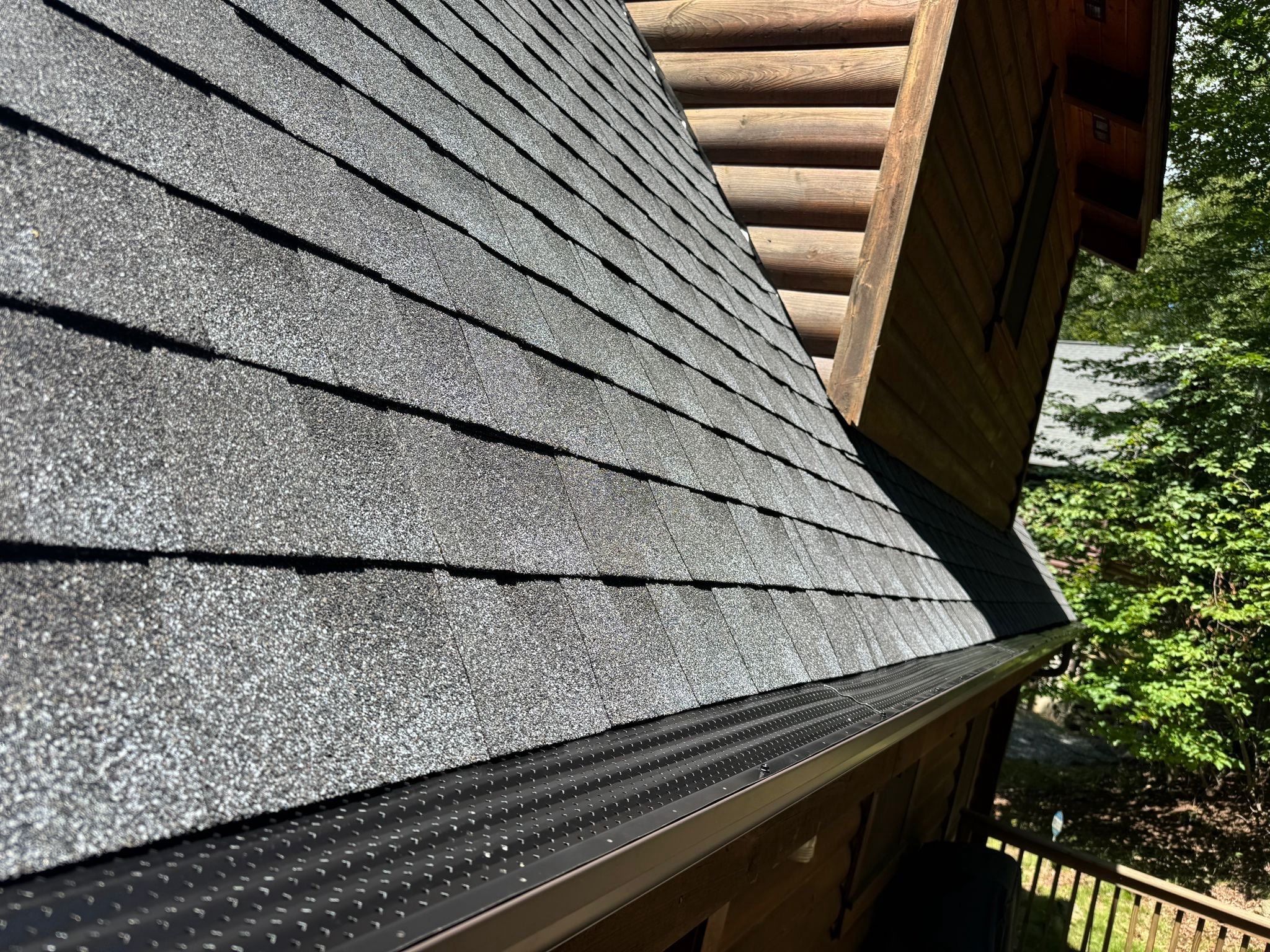 New Roof and 6" Gutters Installed by Peak 2 Peak Services LLC