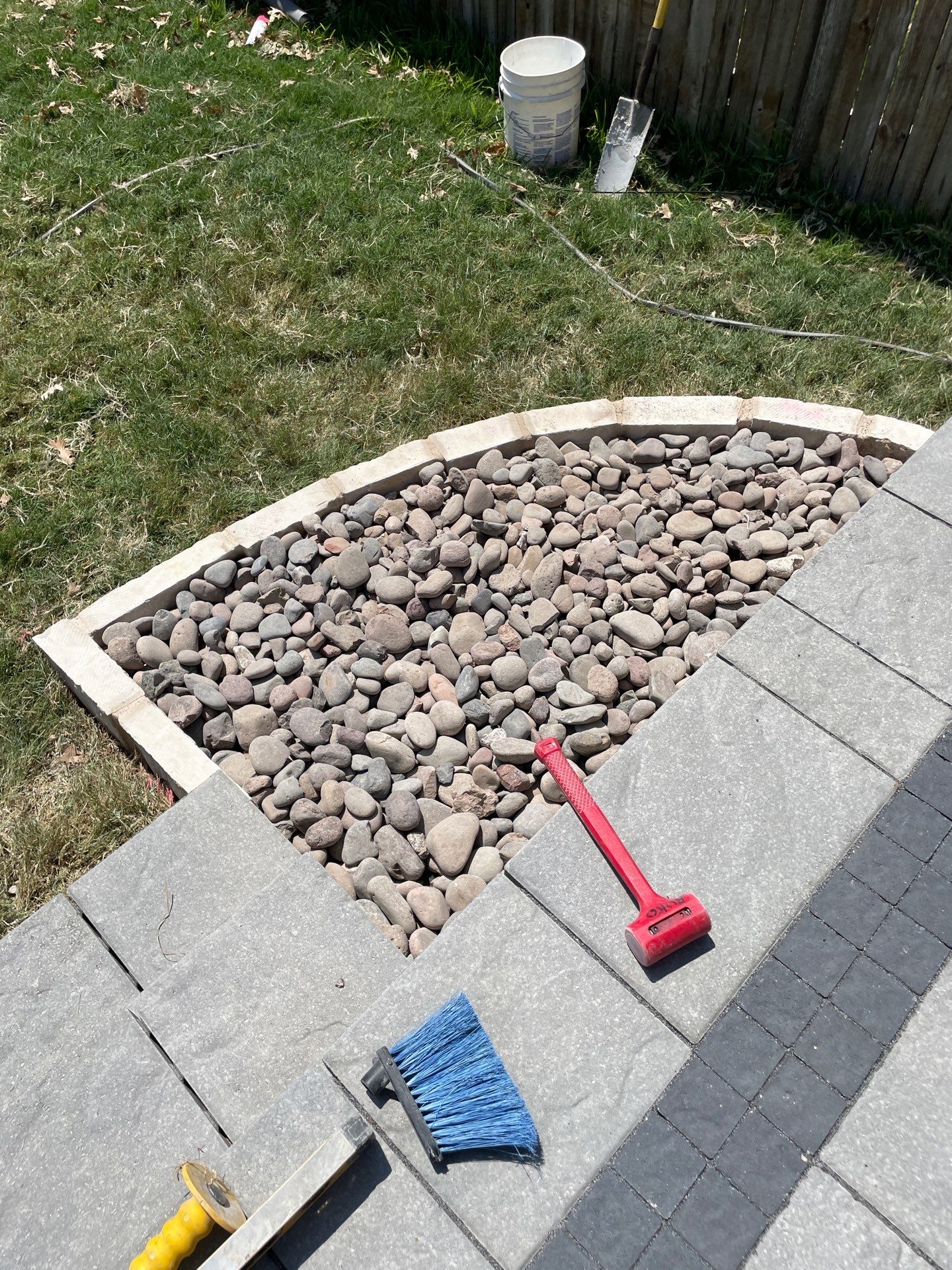 Paver Patio Project in Fort Worth by Peterson’s