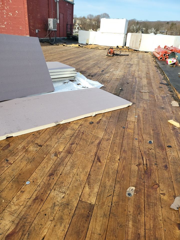 Commercial Roofing Installation using EPDM  by A Plus Exterior