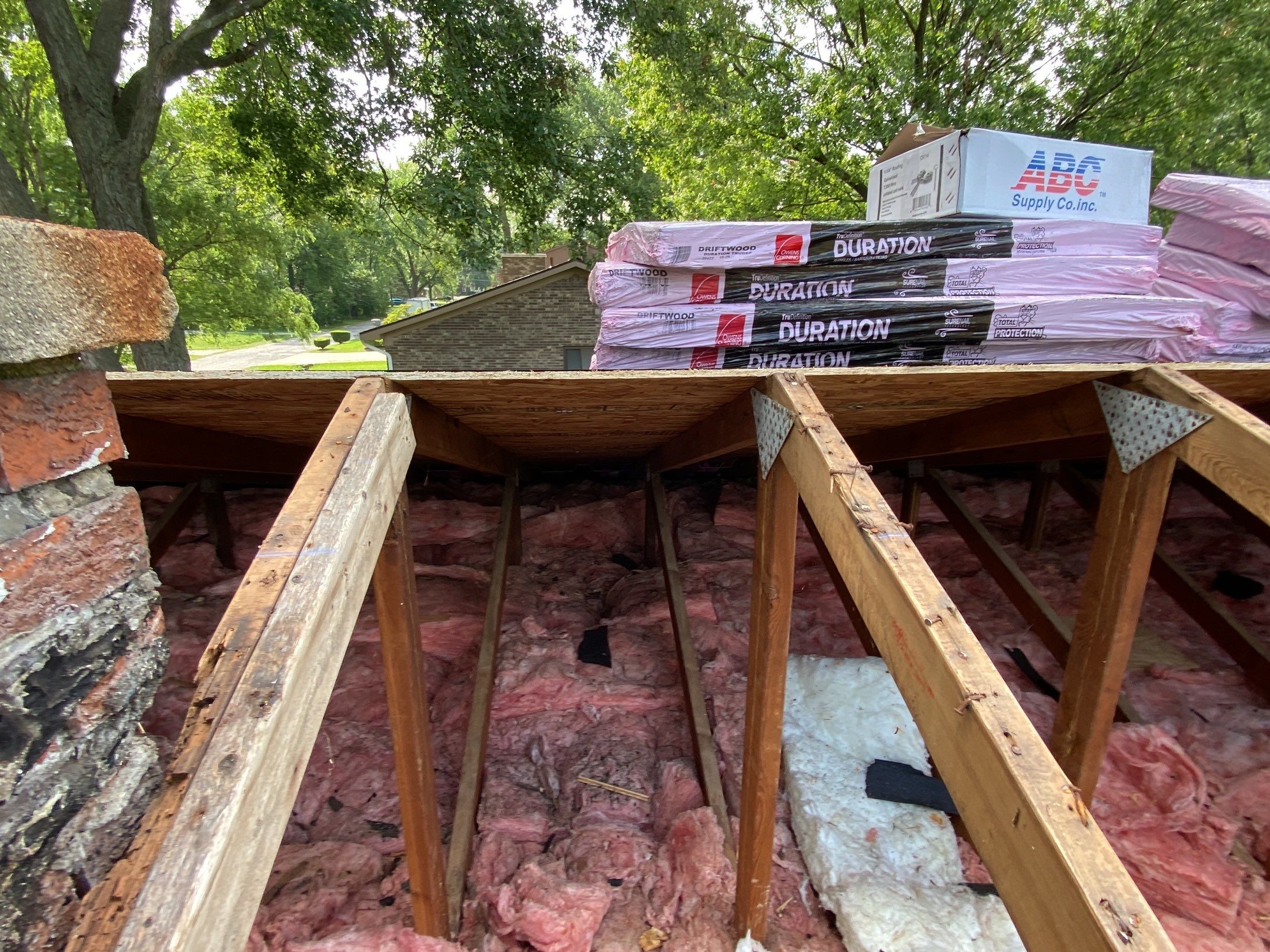 Roof Replacement using Owens Corning by 180 Contractors