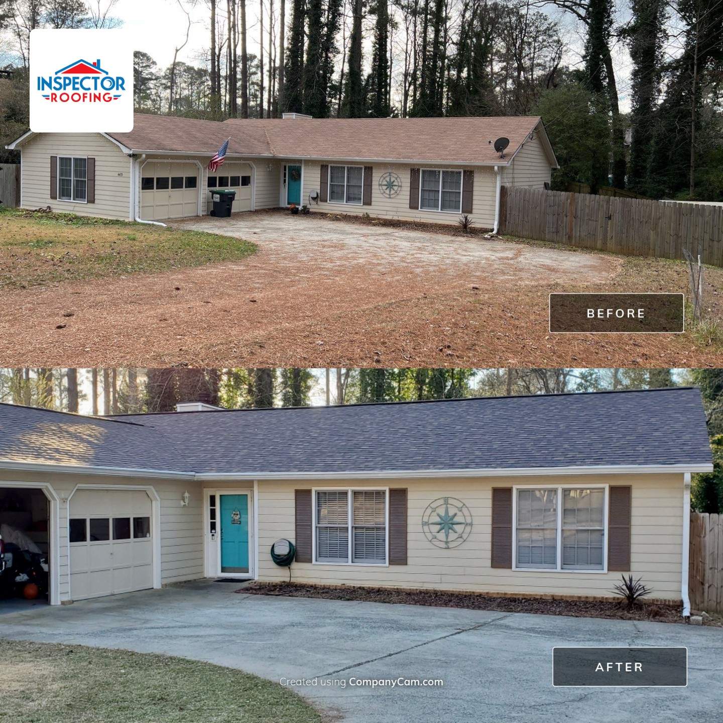 Residential Roofing Installation using Owens Corning by Inspector Roofing and Restoration