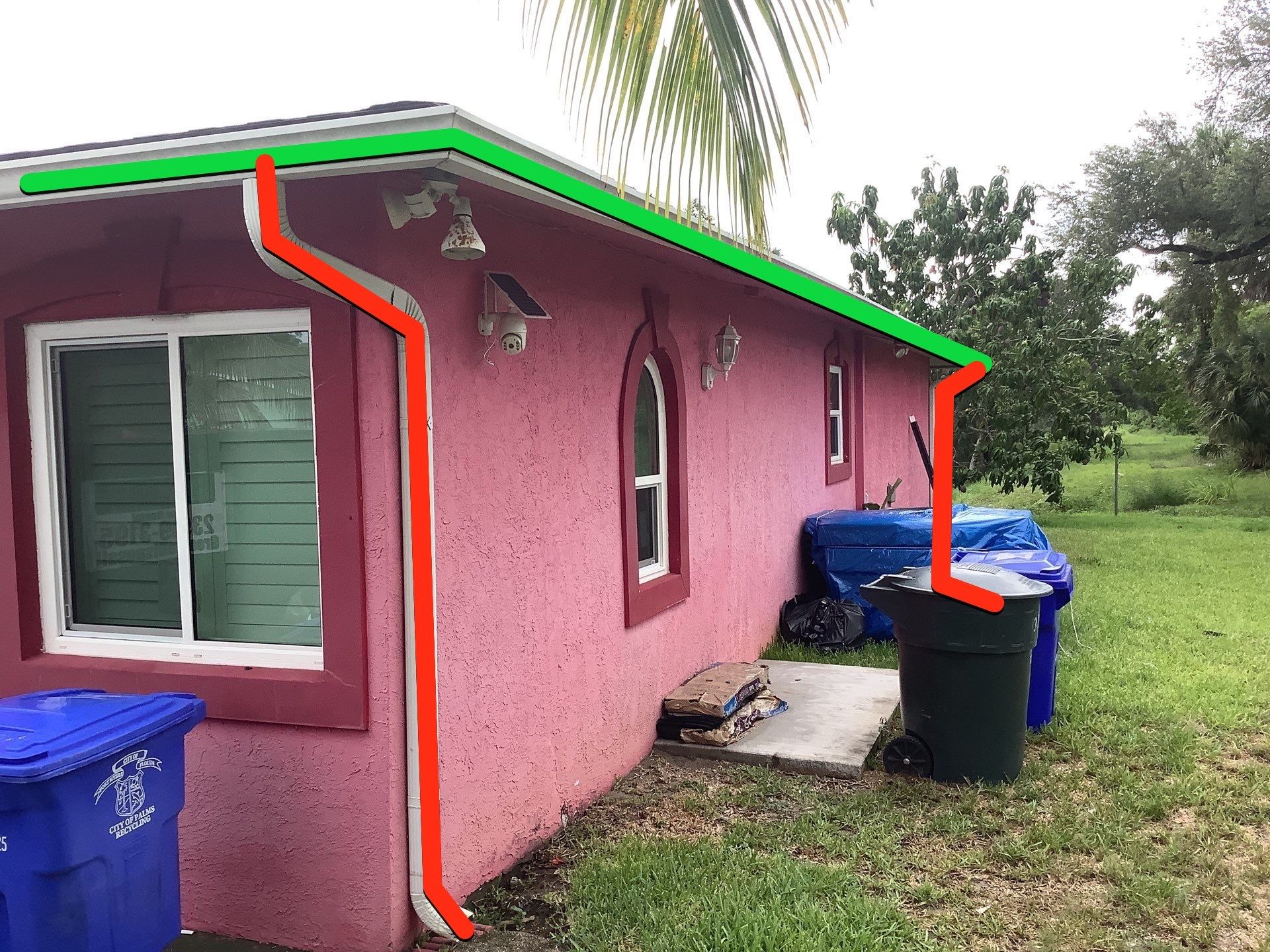 Custom Aluminum Gutter Installation in Fort Myers FL by Gutter Professor by Gutter Professors