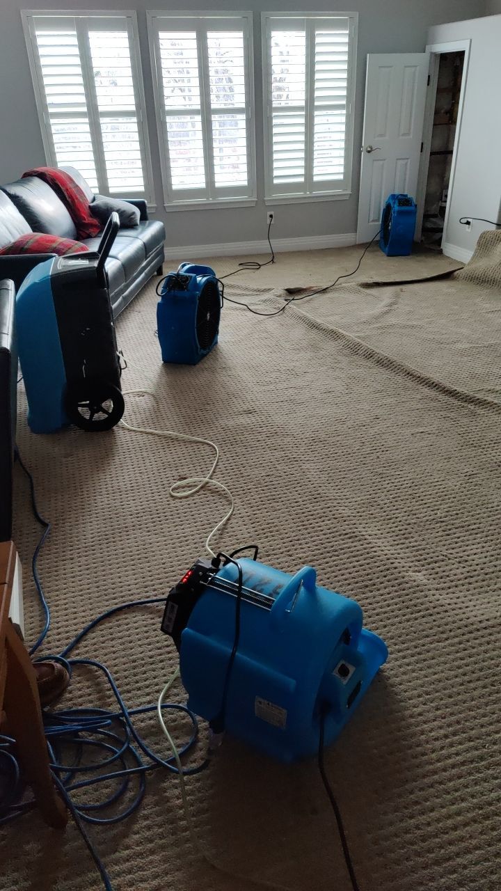 Water Damage Project in Westminster by Accountable Home Services