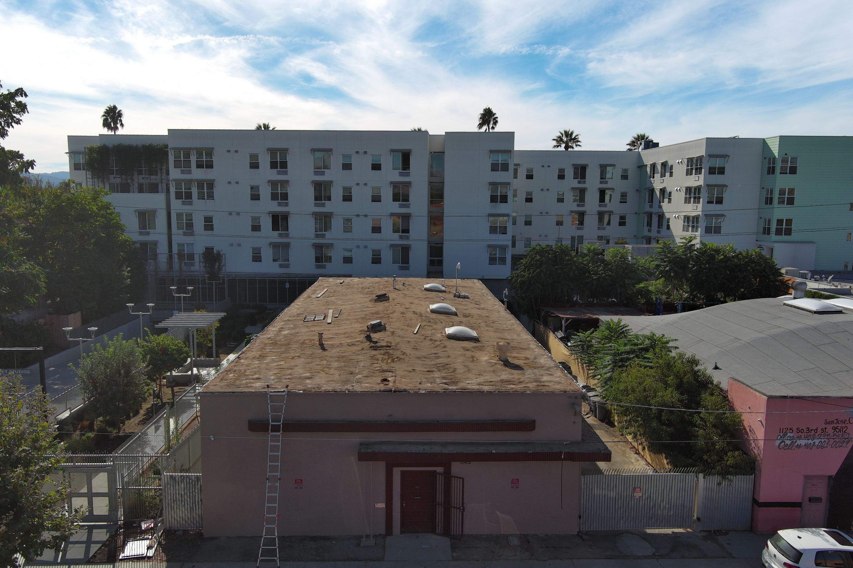 Foam Refurbish using Conklin Benchmark/PUMA XL coatings and spray foam by Straight Edge Roofing Inc