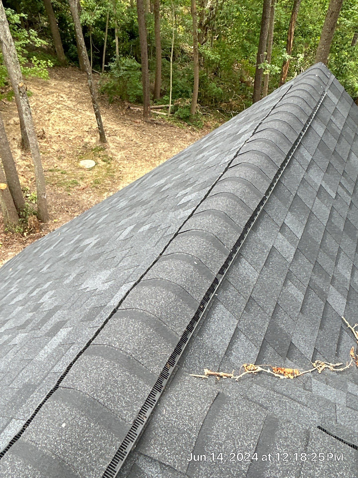 Residential Roofing Installation using Duration Series Shingles - Onyx Black by RoofX 