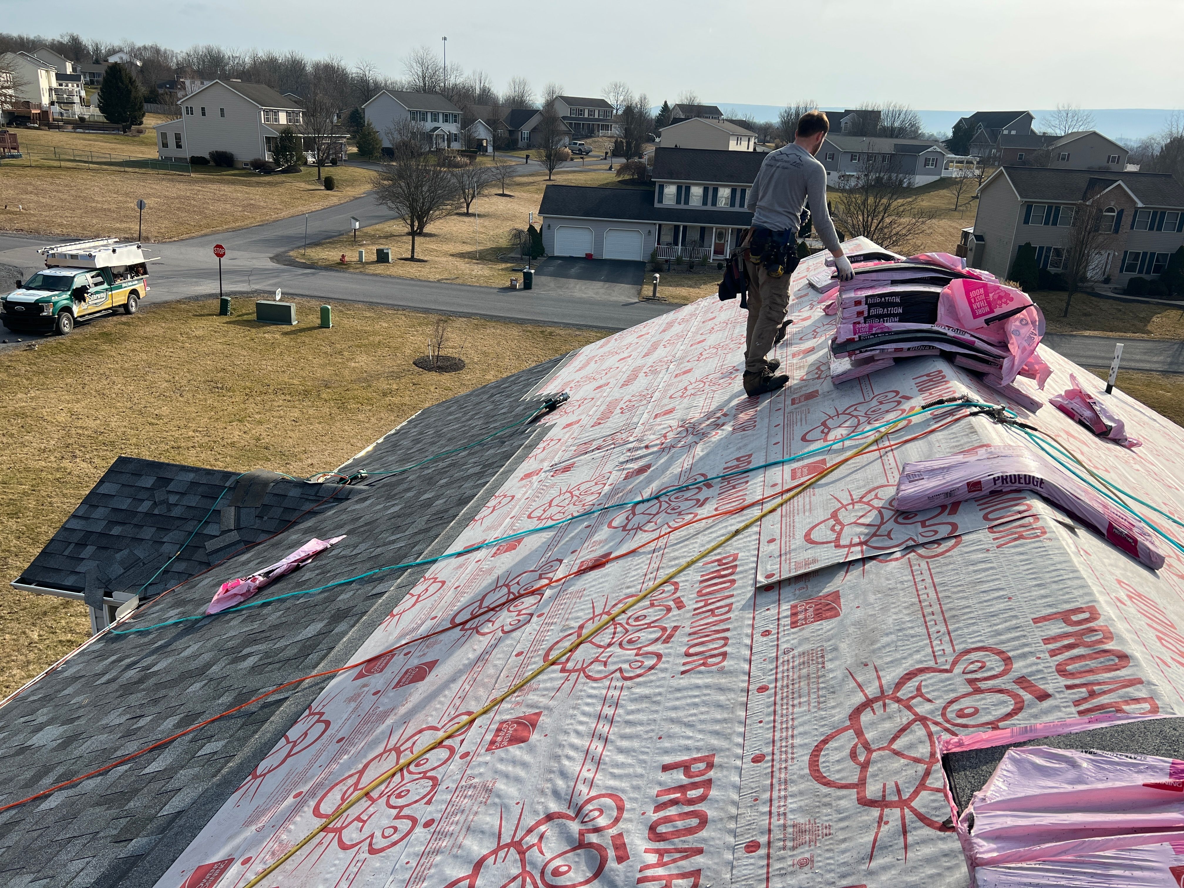 Roof replacement in Bellefonte, PA using Owens Corning Duration shingles by Starway Roof Systems
