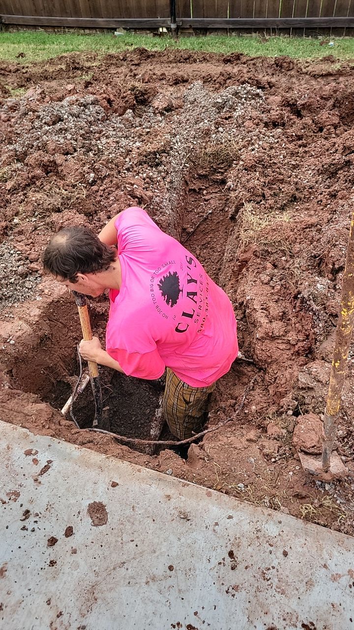 Concrete and Drainage using Concrete by Clays Services Inc