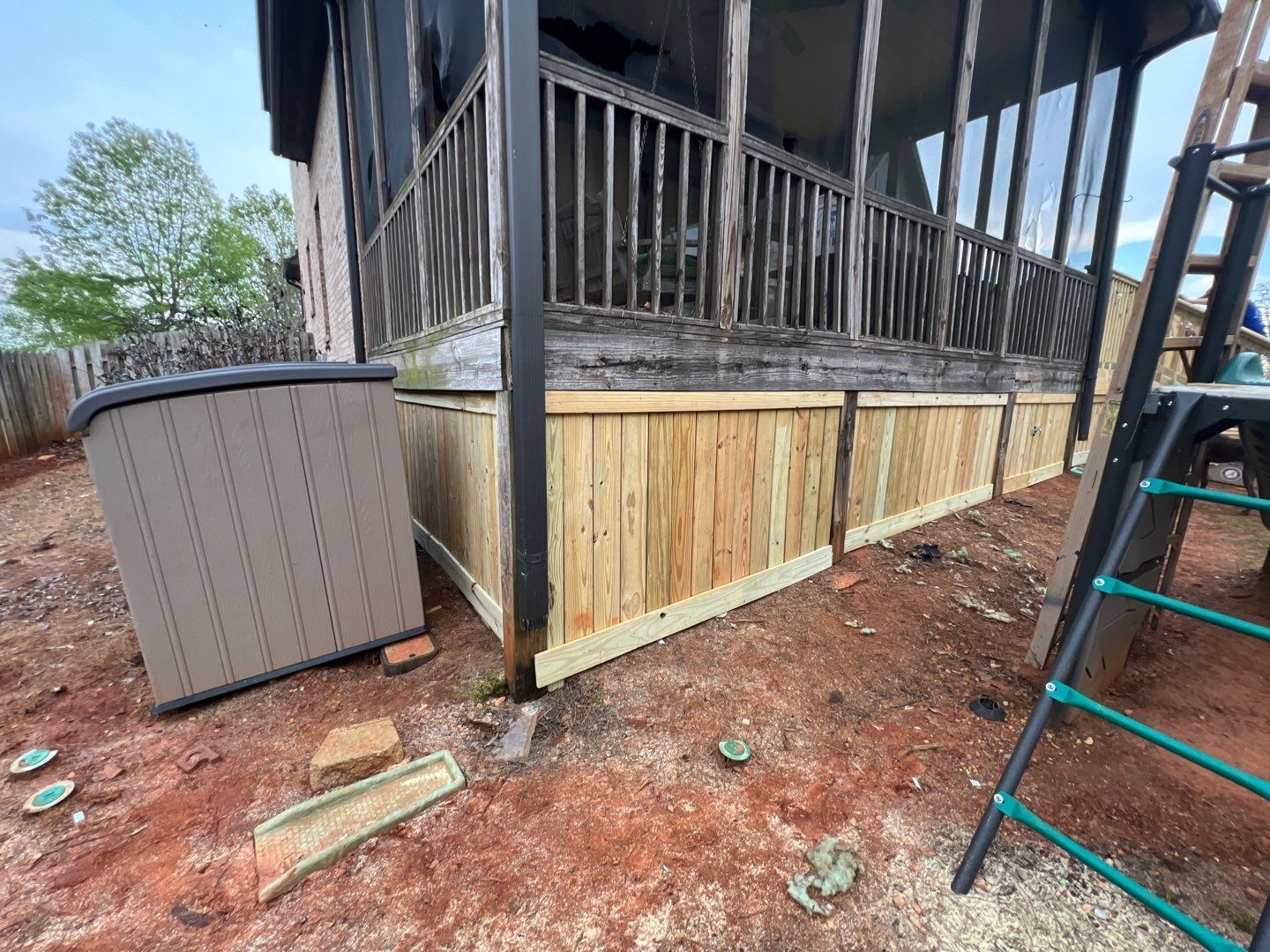 Scout Ridge - Deck Installation  by Pillar and Pine