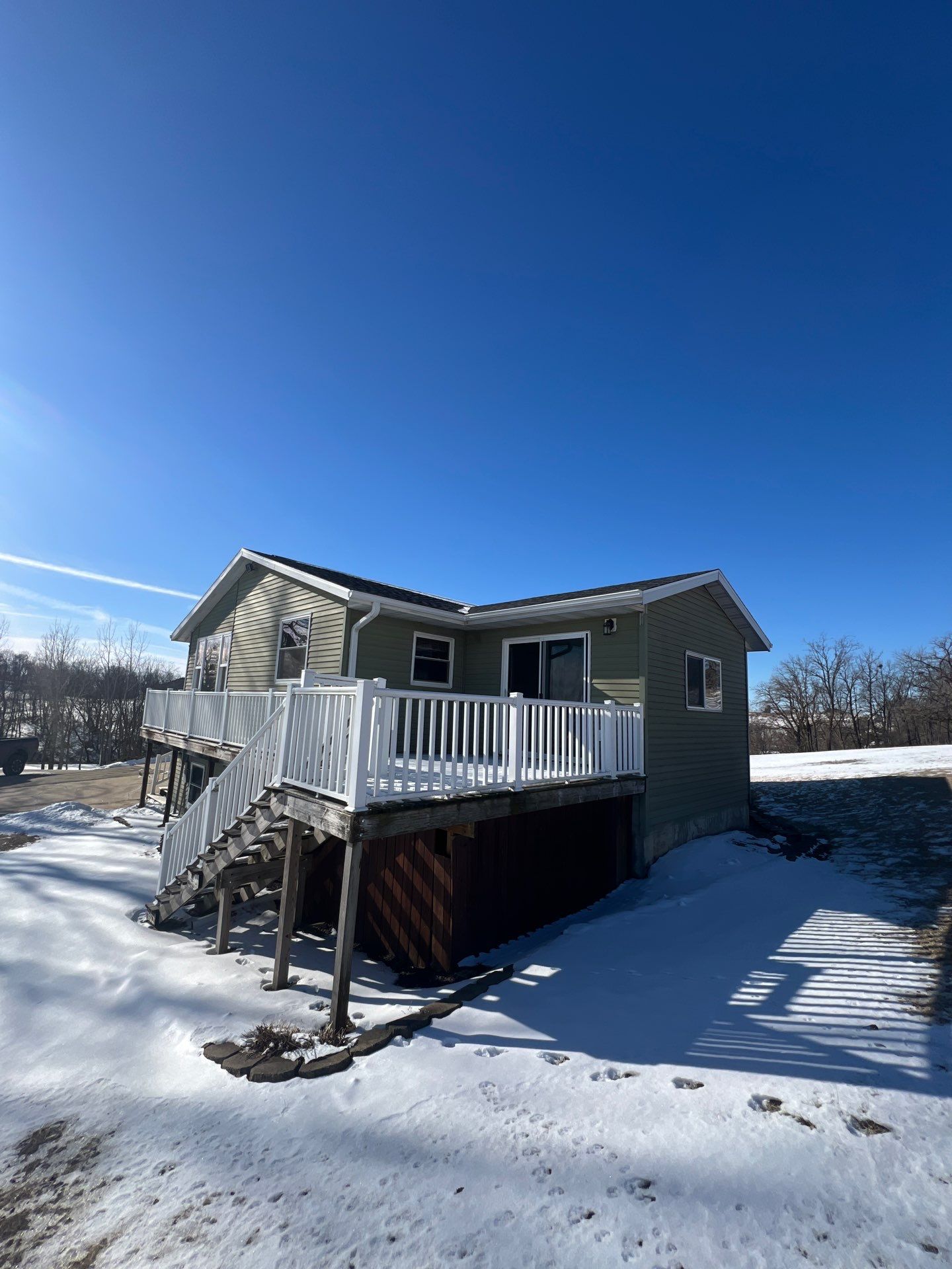 Before and After Exterior by Grandview Painting