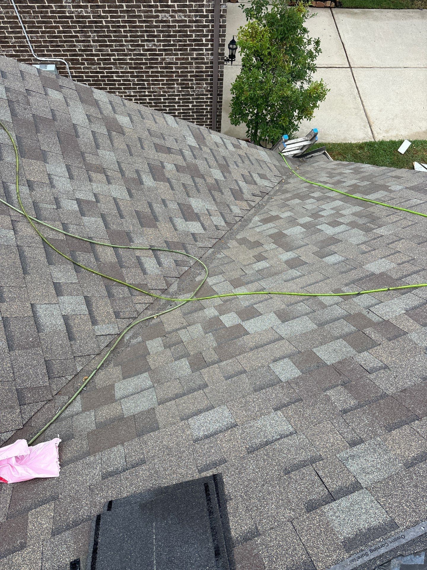 Residential Roofing Installation using Owen's Corning Duration (Lifetime) Shingles by Roof Repair Company
