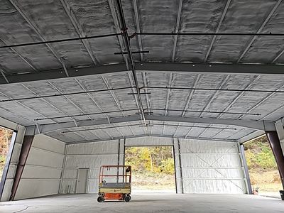 Commercial Building using Closed Cell Spray Foam