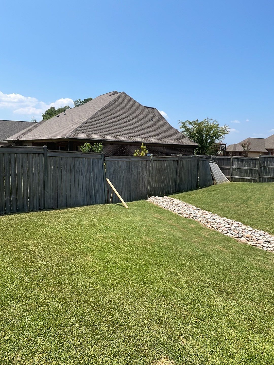 6ft Cedar Good Neighbor Fence by Roberson Construction LLC