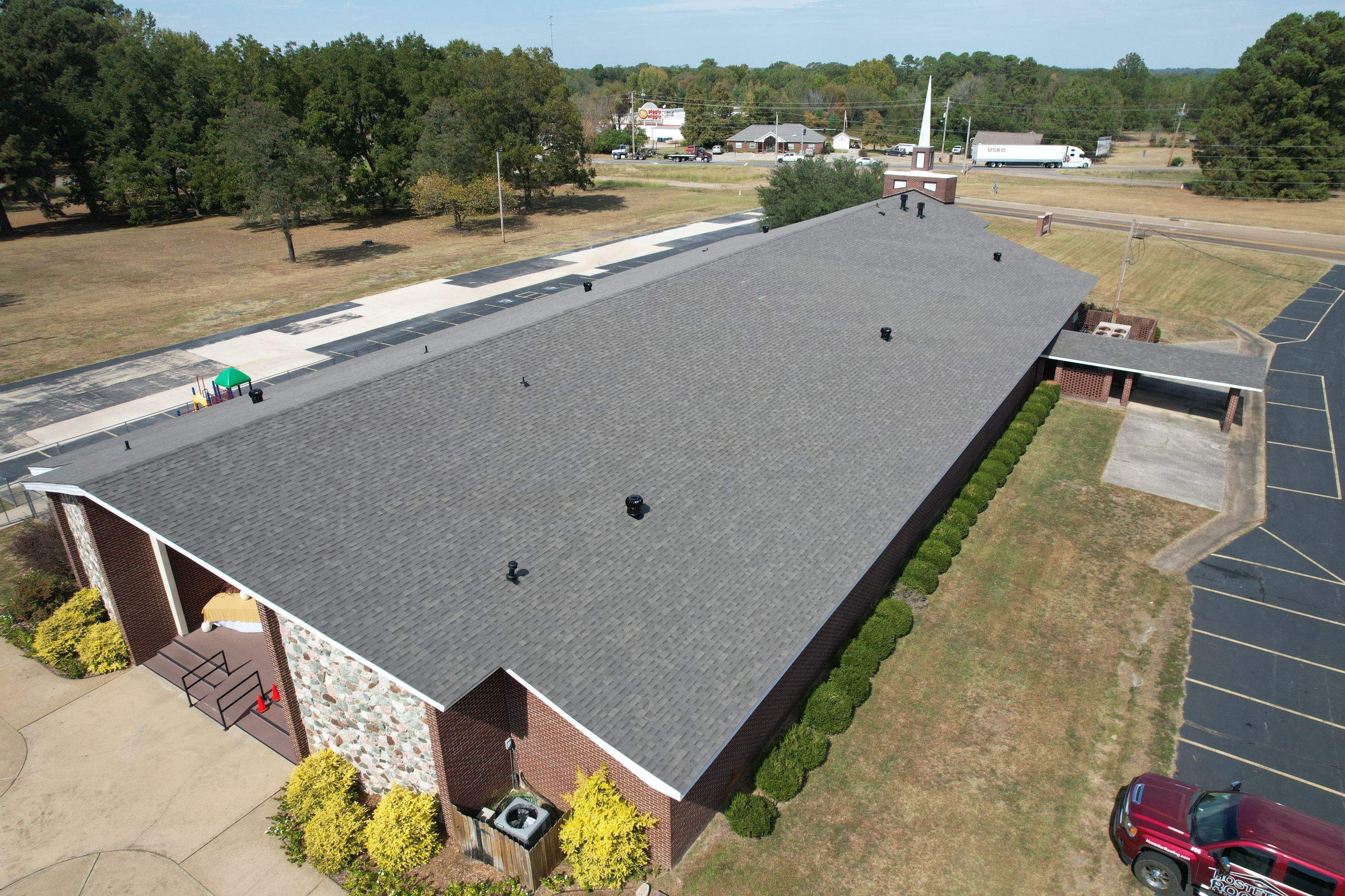 Hope Church of Christ by Hostetler Roofing