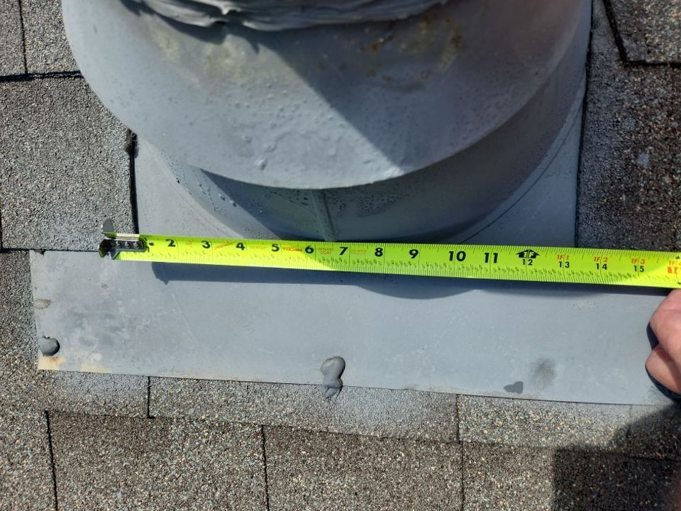 Residential Roofing Repair using Custom Fabricated Steel Spark Arrestor by Lighthouse Roofing