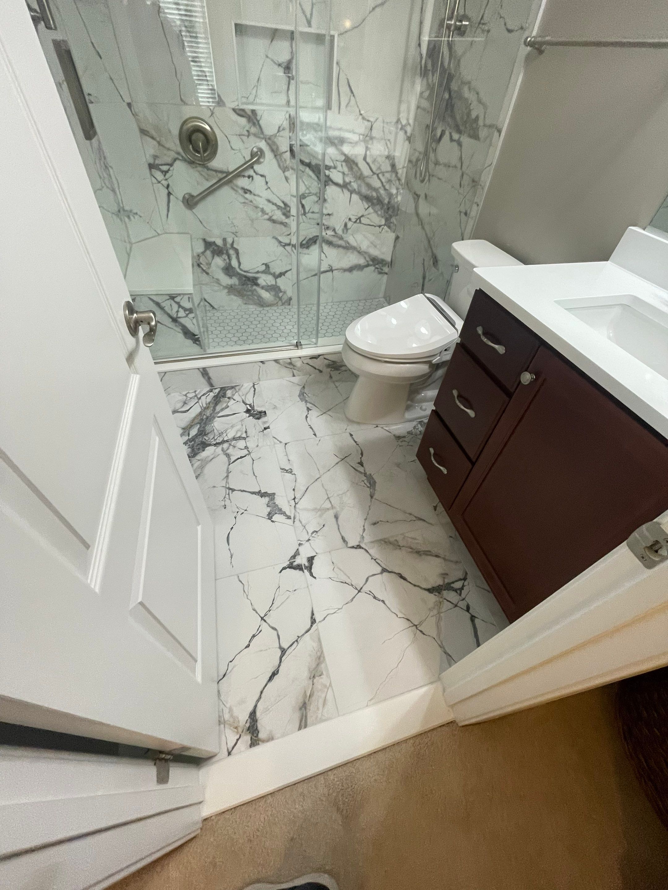 Master Bathroom Remodel - Glenn Dale, MD by Remodel Now