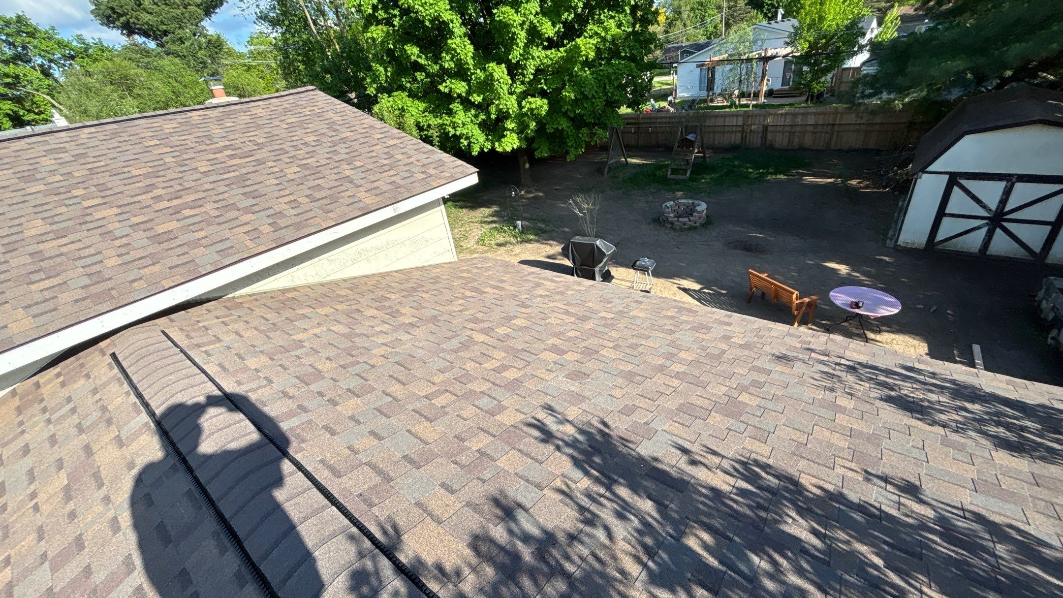 Roof Replacement using Owens Corning Teak by 180 Contractors