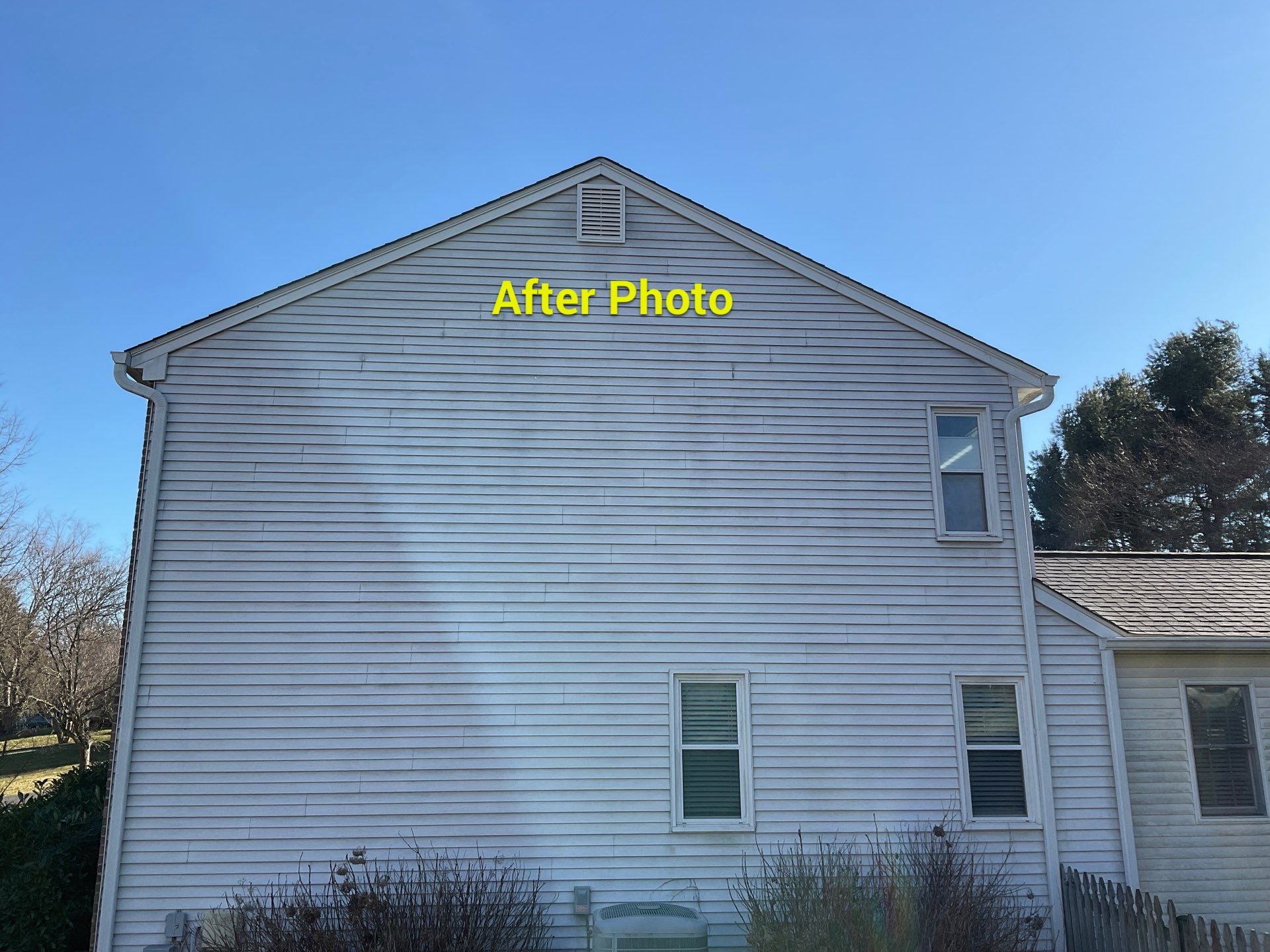 Installed new gable vent by Alpha Design Services