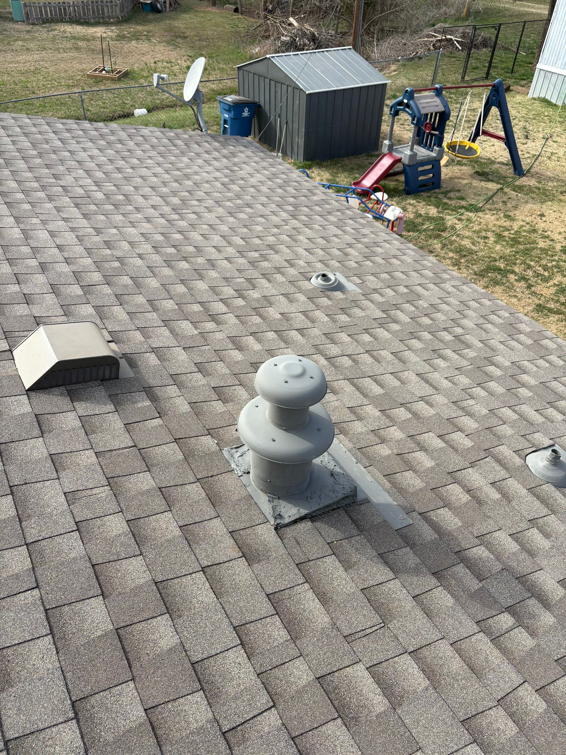 roof replacement & gutter installation in Yale by McCann's Roofing and Construction