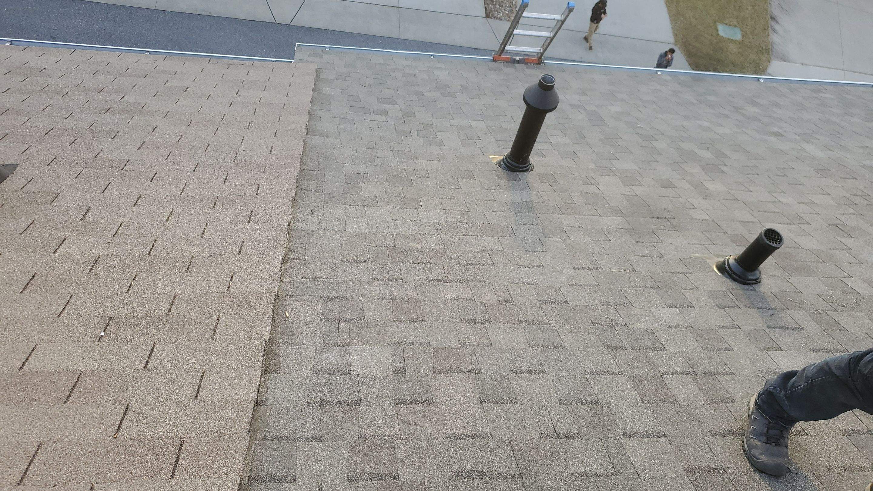 A recent roof repair we completed in Ellicott City, MD by Roof Right Inc