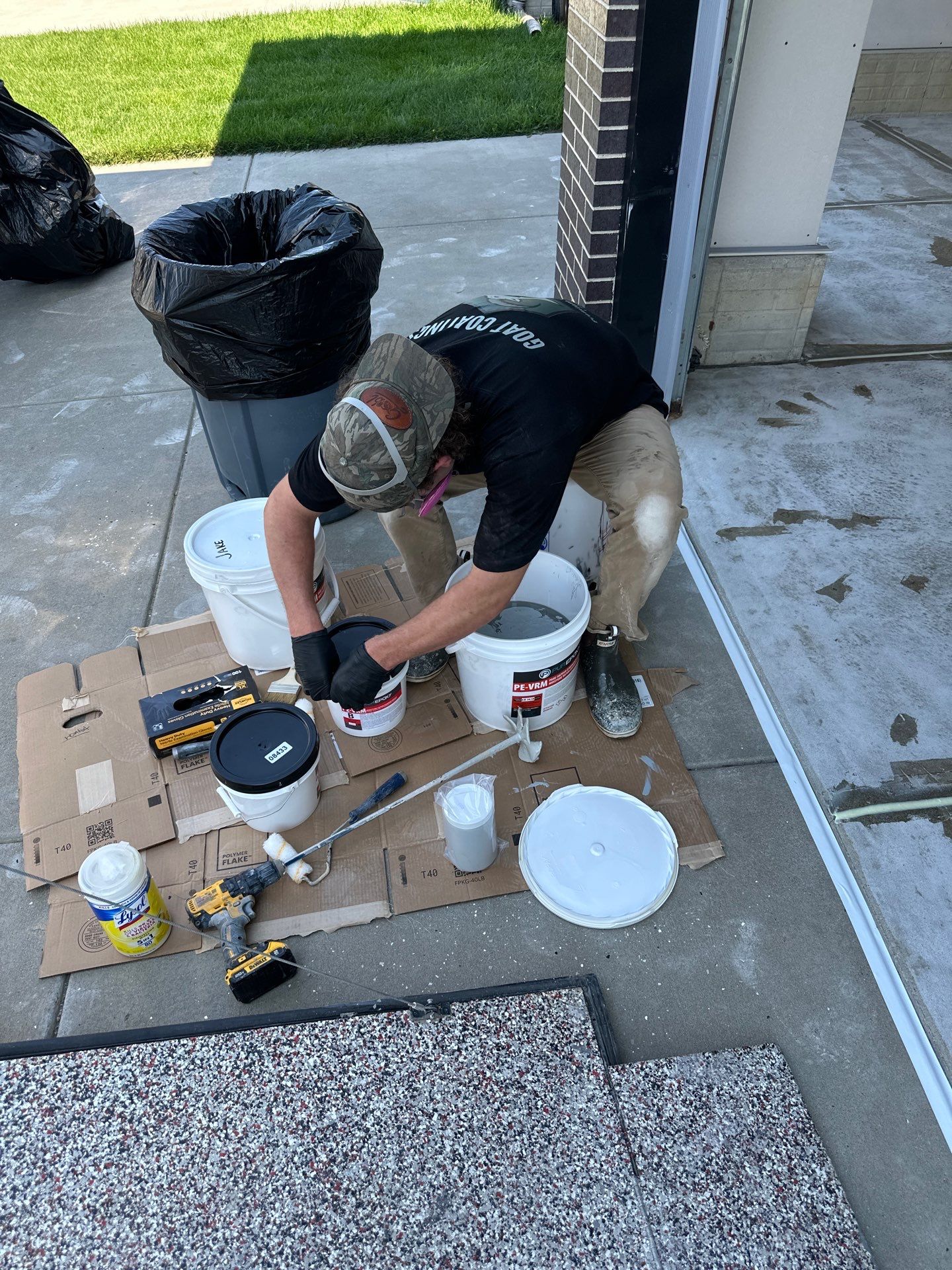 Wombat Epoxy Garage Floor - Lincoln NE by Goat Coatings