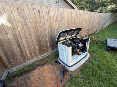Generac Standby Generator Installation in Willis, Texas