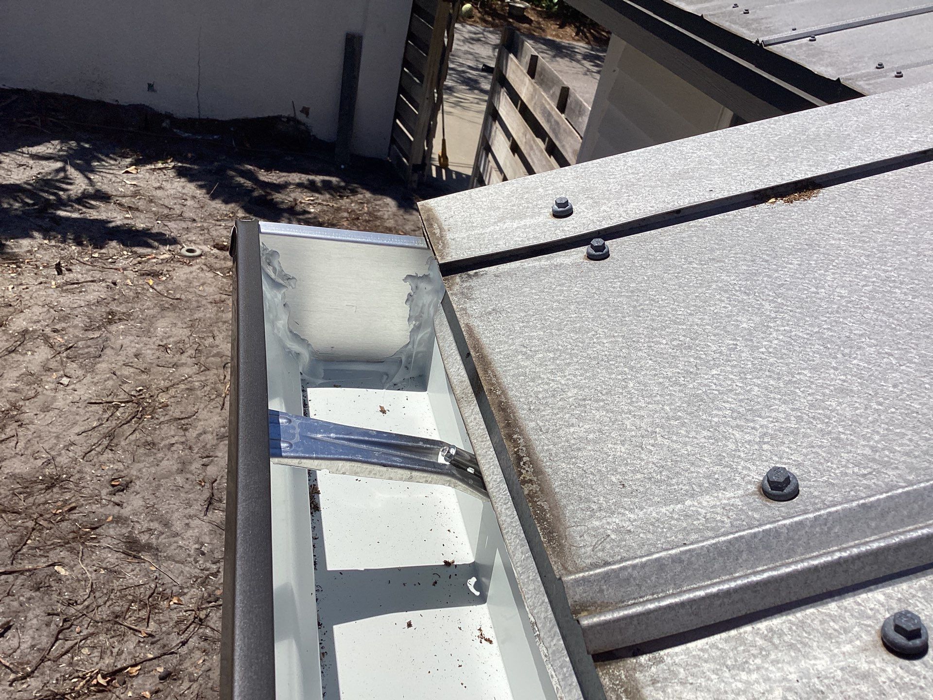 Gutter Guard Installation Project in Sarasota FL by Gutter Professors