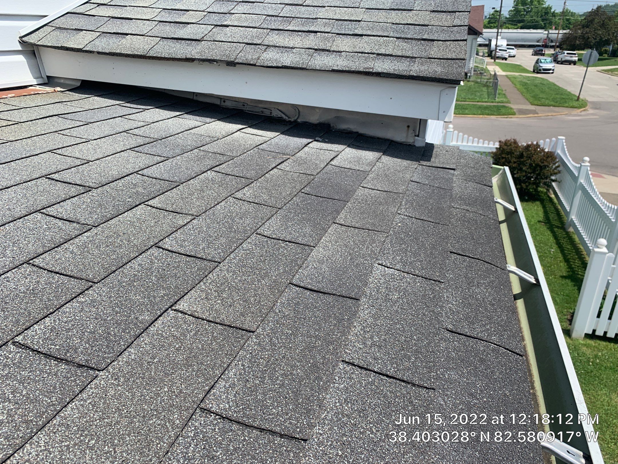Residential Roofing Installation using Certainteed Landmark Shingles Colonial Slate Color by Secure Construction Company Inc