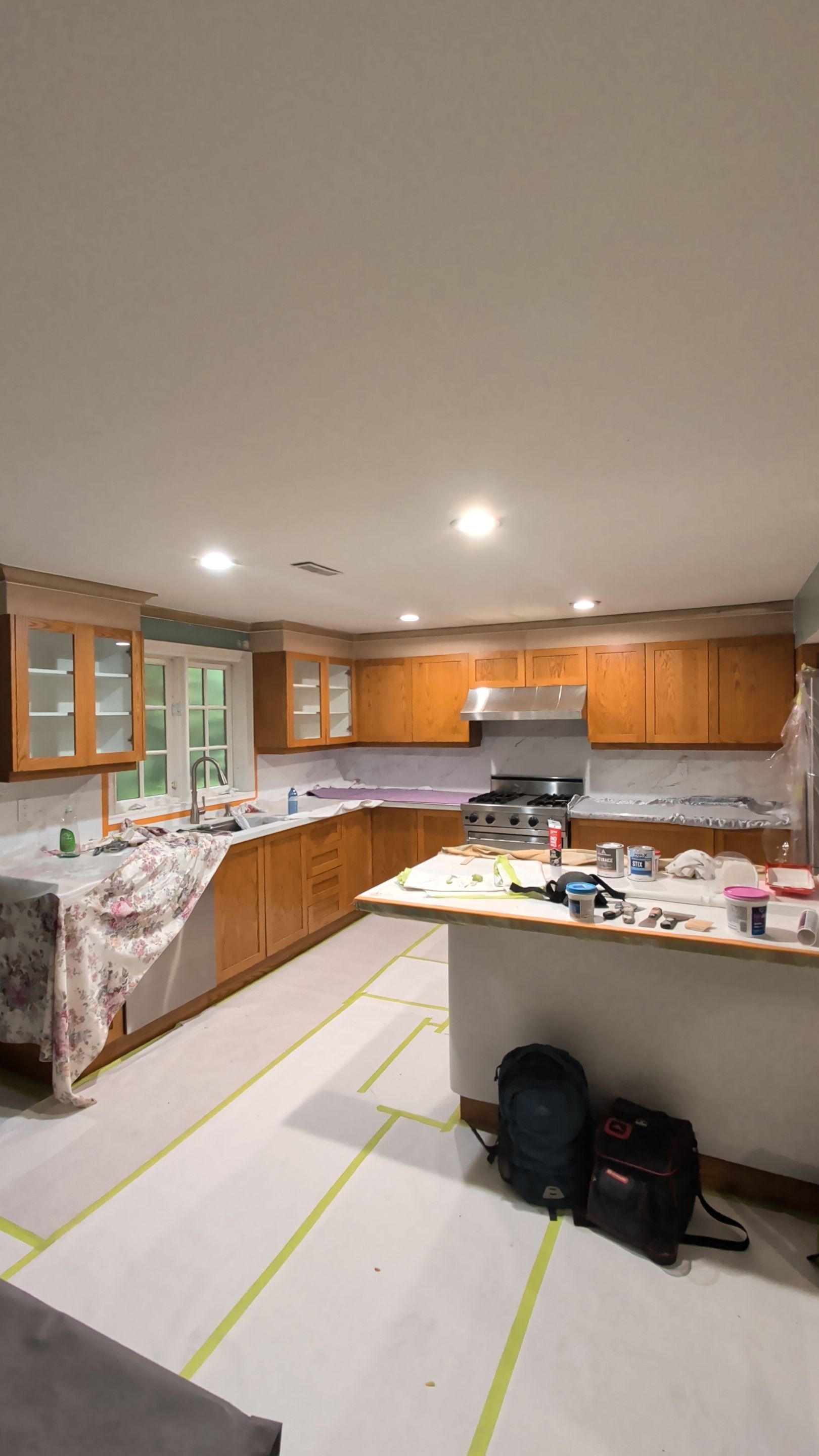Full Interior Home Painting and Kitchen Cabinet Refinishing in Vaughan by GTA HOME PAINTING