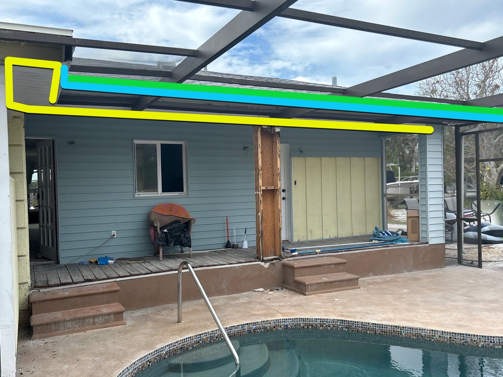 White Soffit and Fascia Upgrade in Longboat Key FL by Gutter Professors